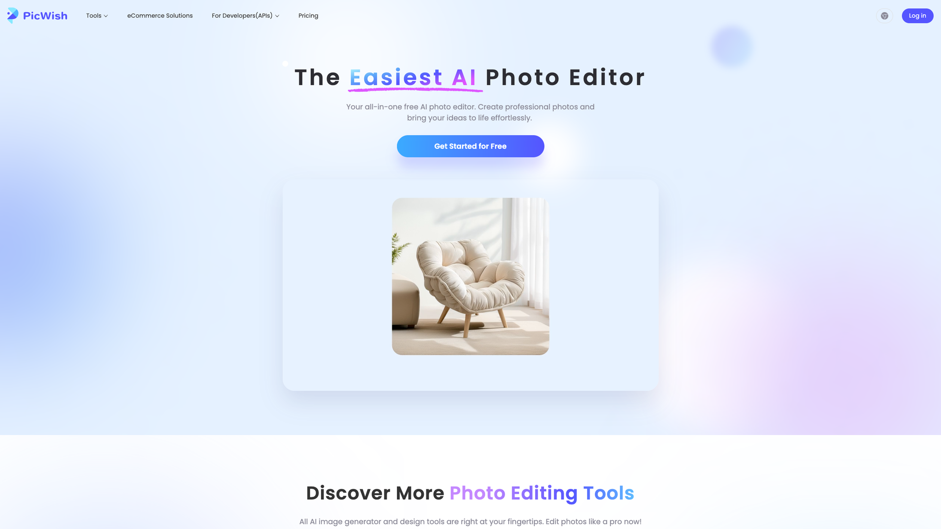 PicWish AI Photo Editor screenshot