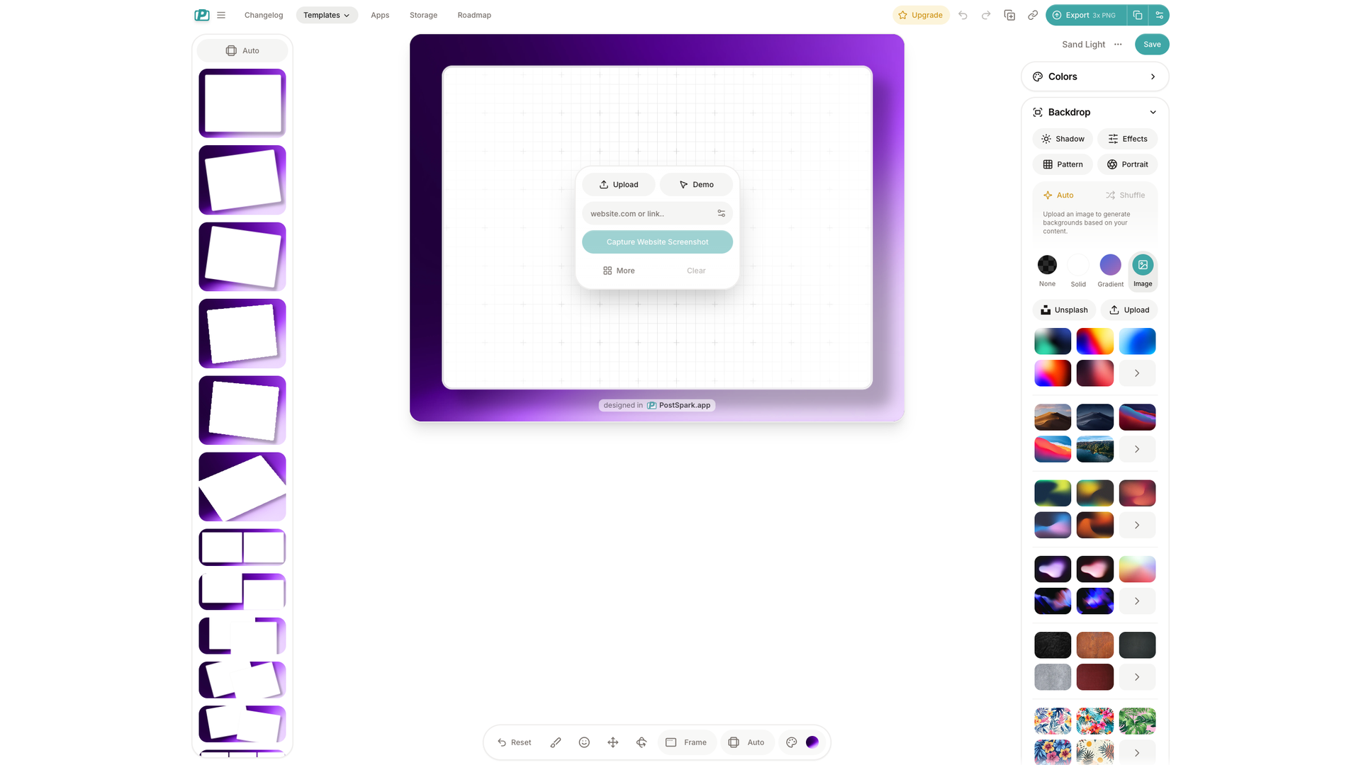 PostSpark Screenshot Editor screenshot