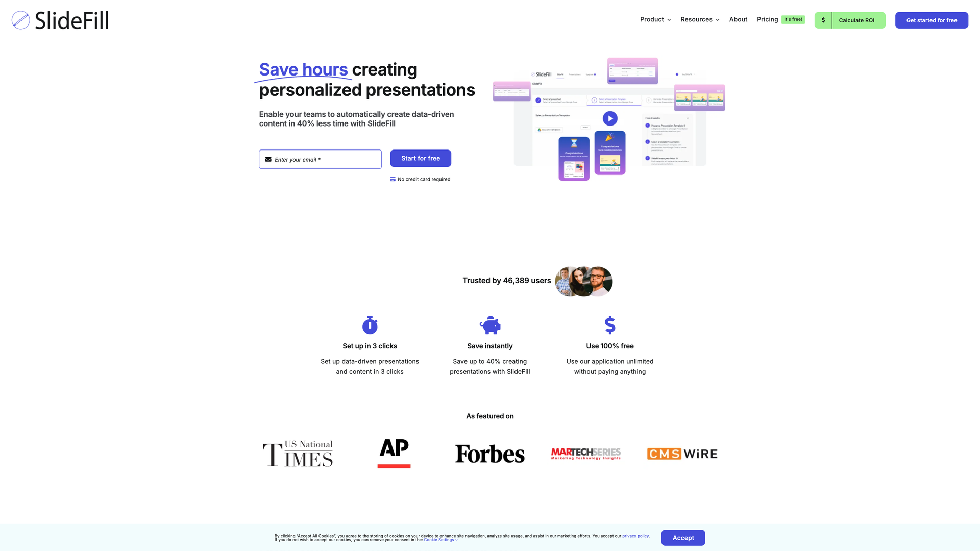 SlideFill screenshot