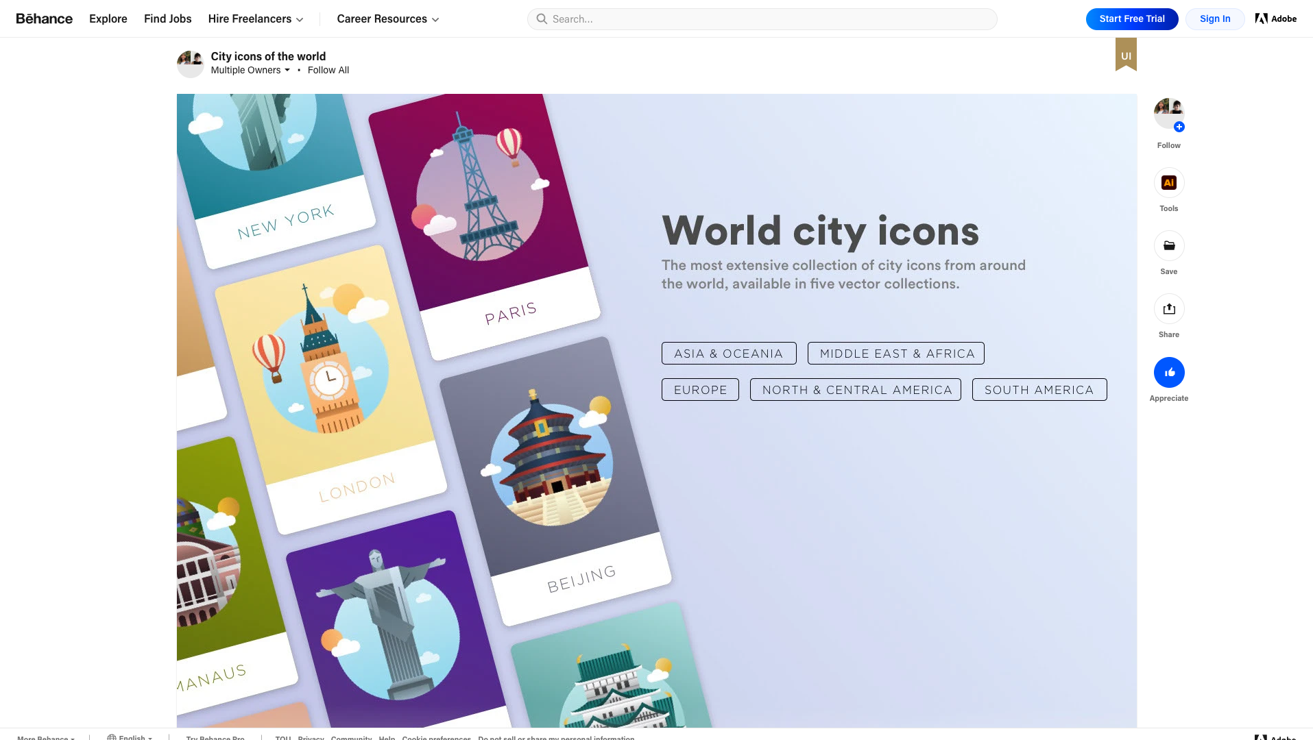 World City Icons screenshot