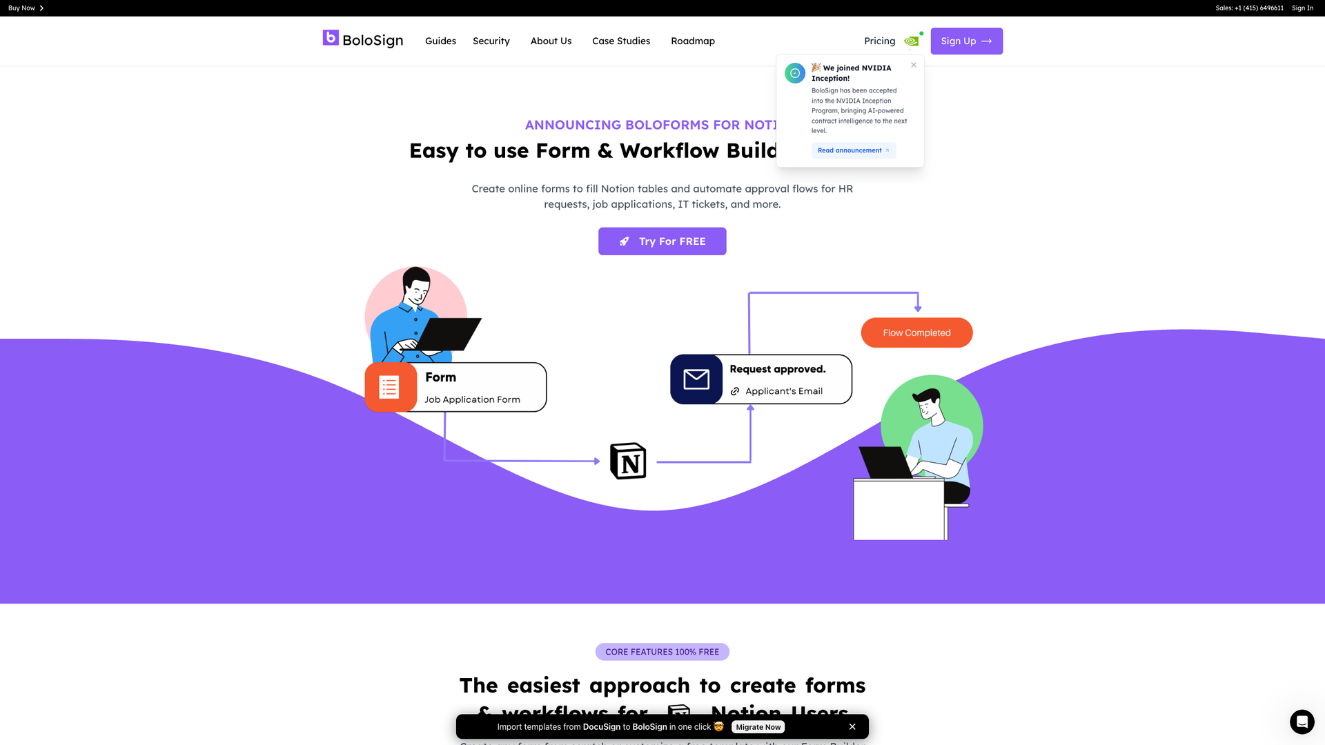 BoloForms for Notion screenshot