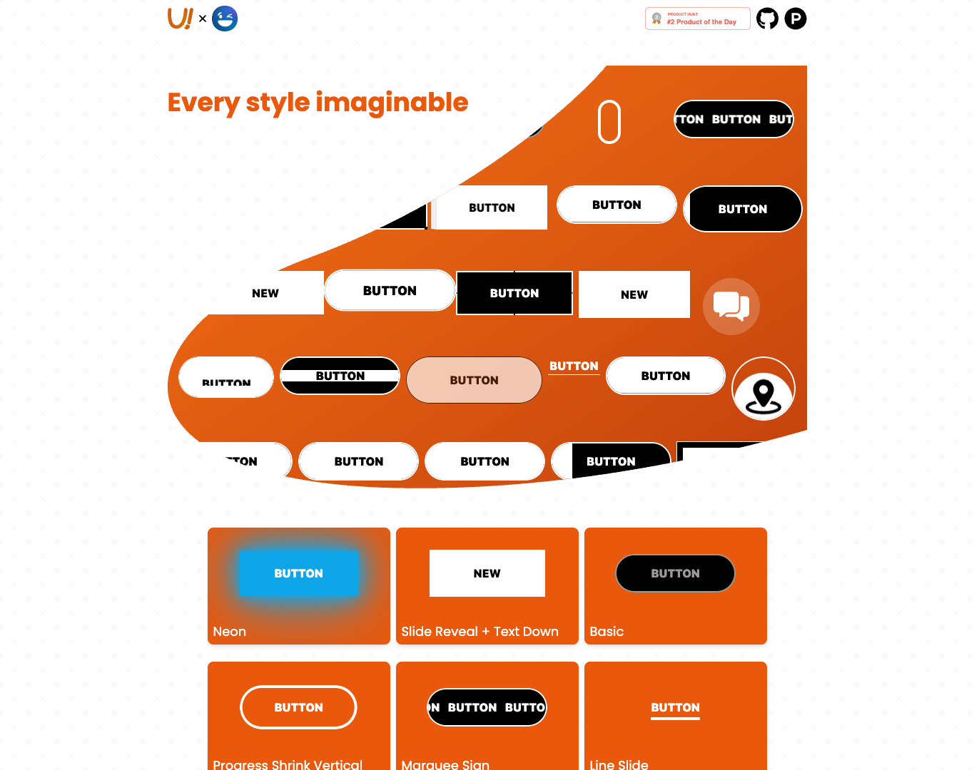 UI Buttons screenshot