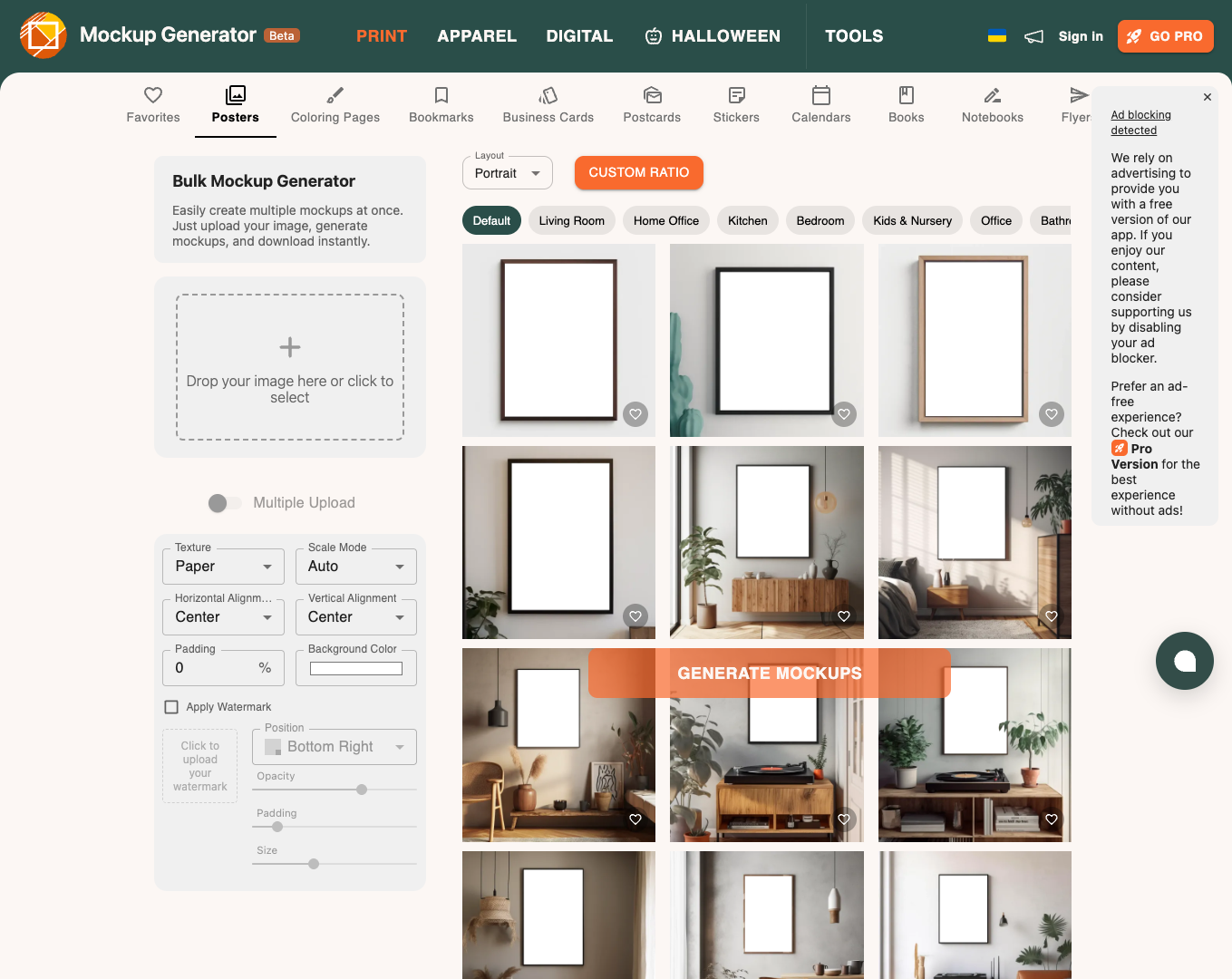 Bulk Mockup Generator screenshot