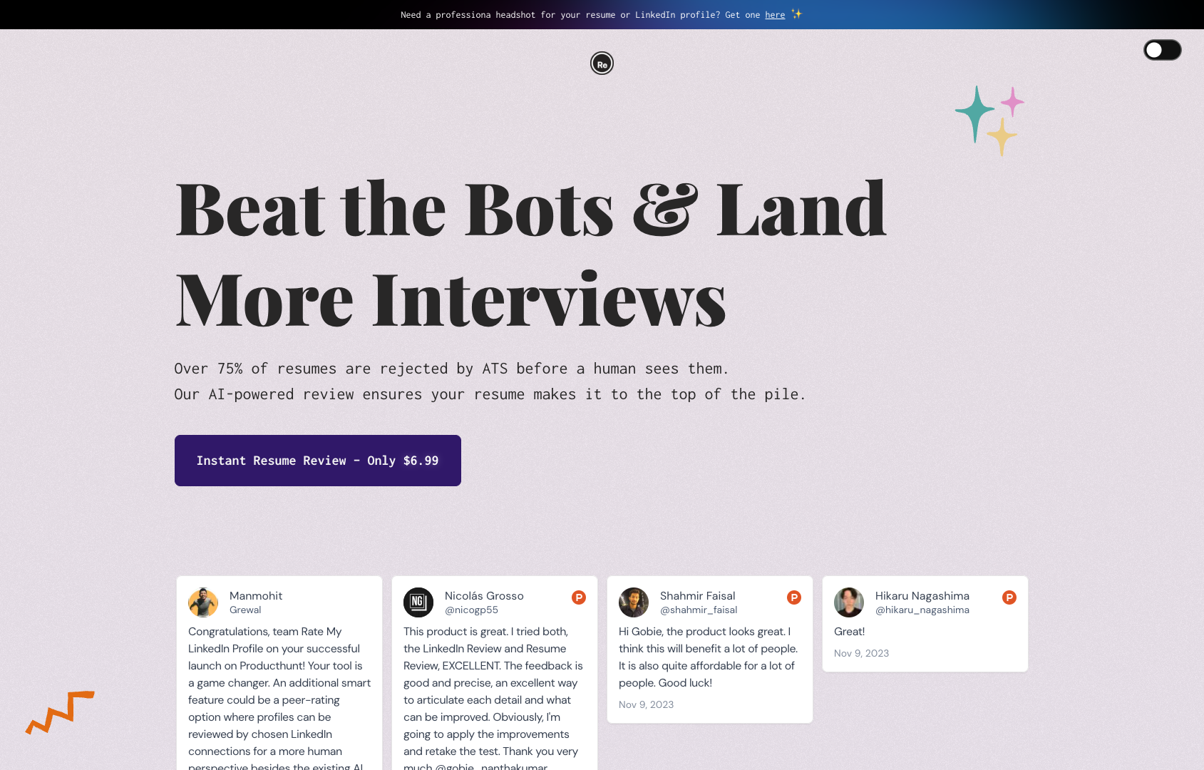 AI Resume Checker screenshot