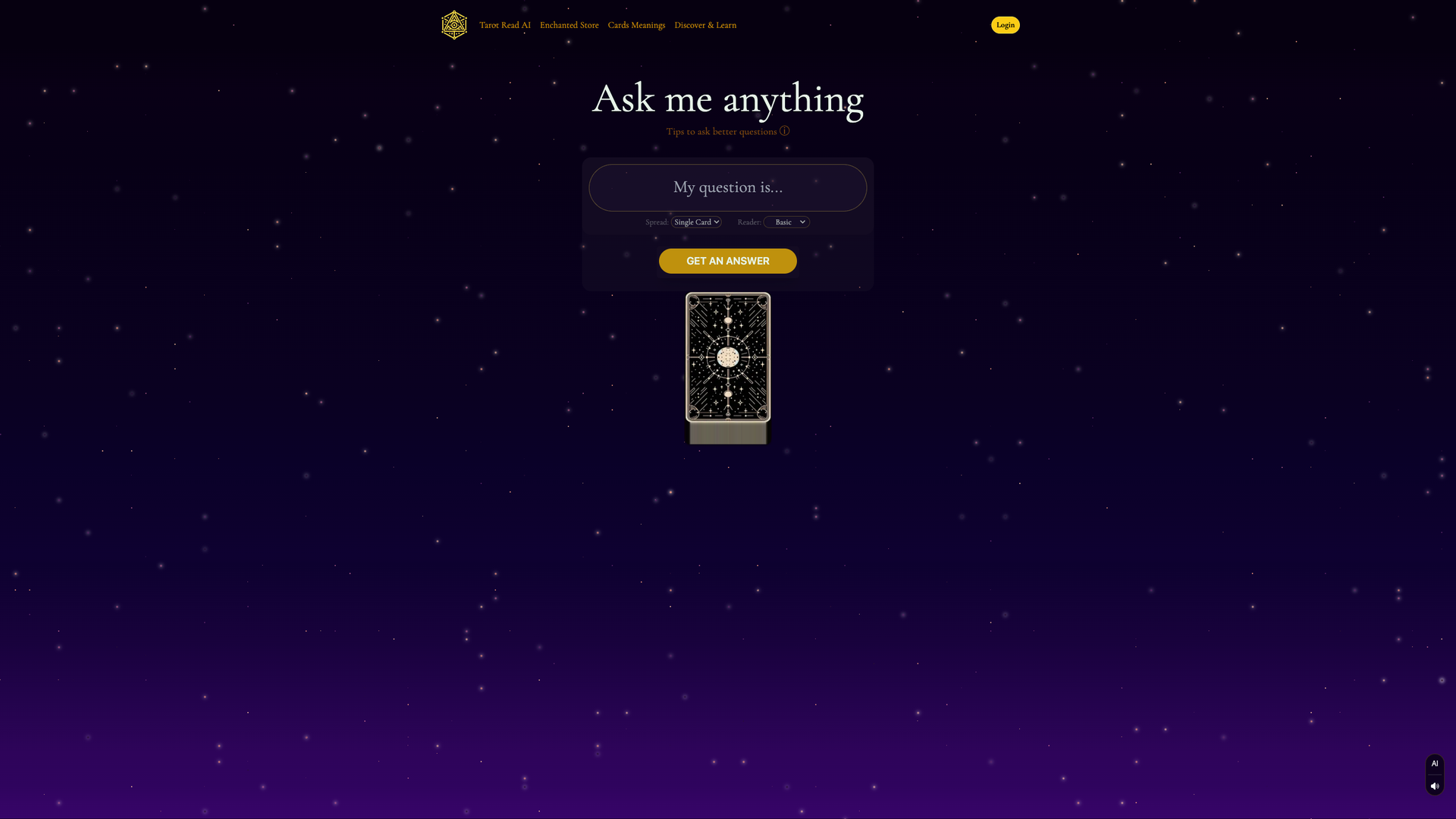 Tarot Read AI screenshot