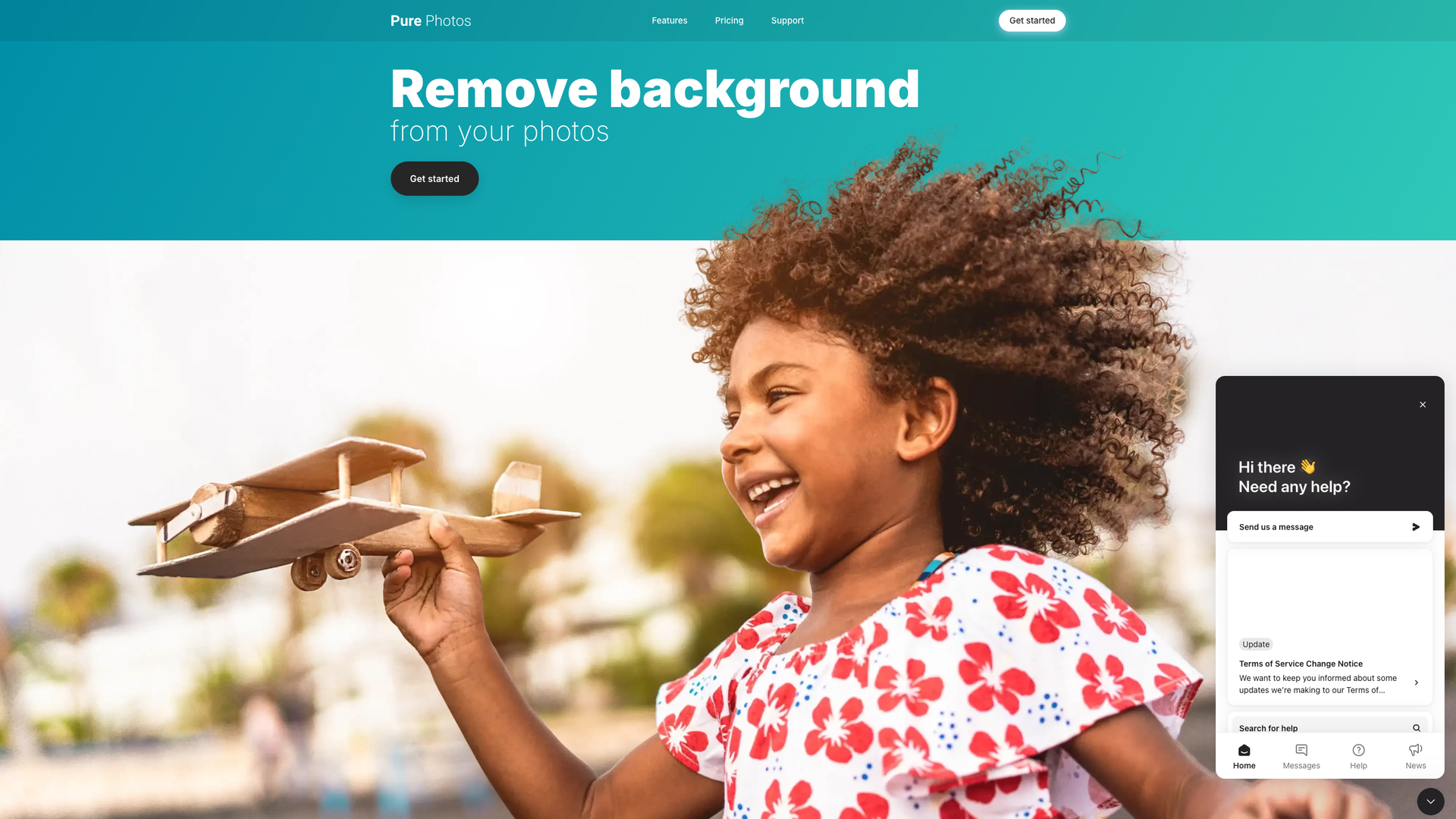 Pure Photos screenshot