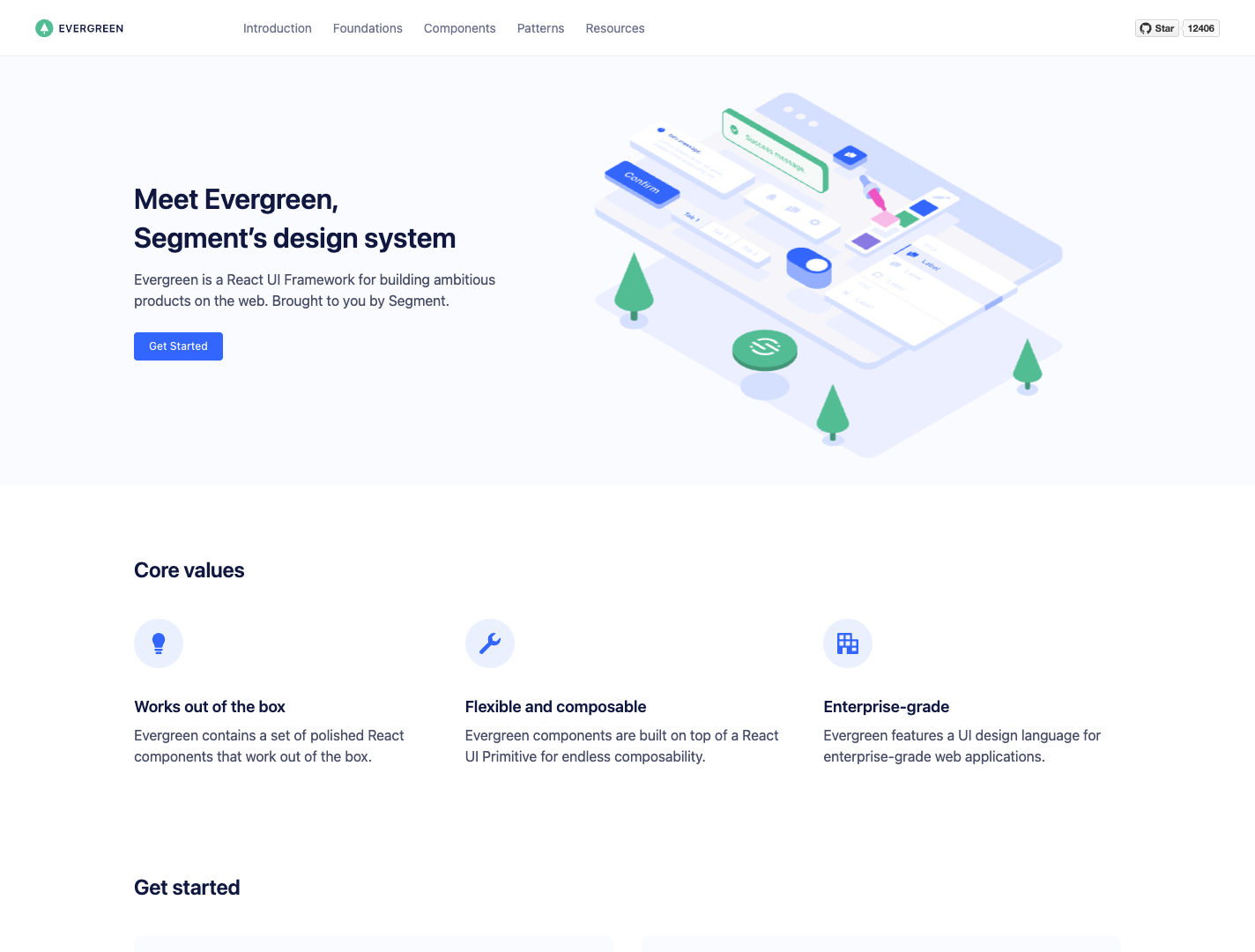 Evergreen screenshot