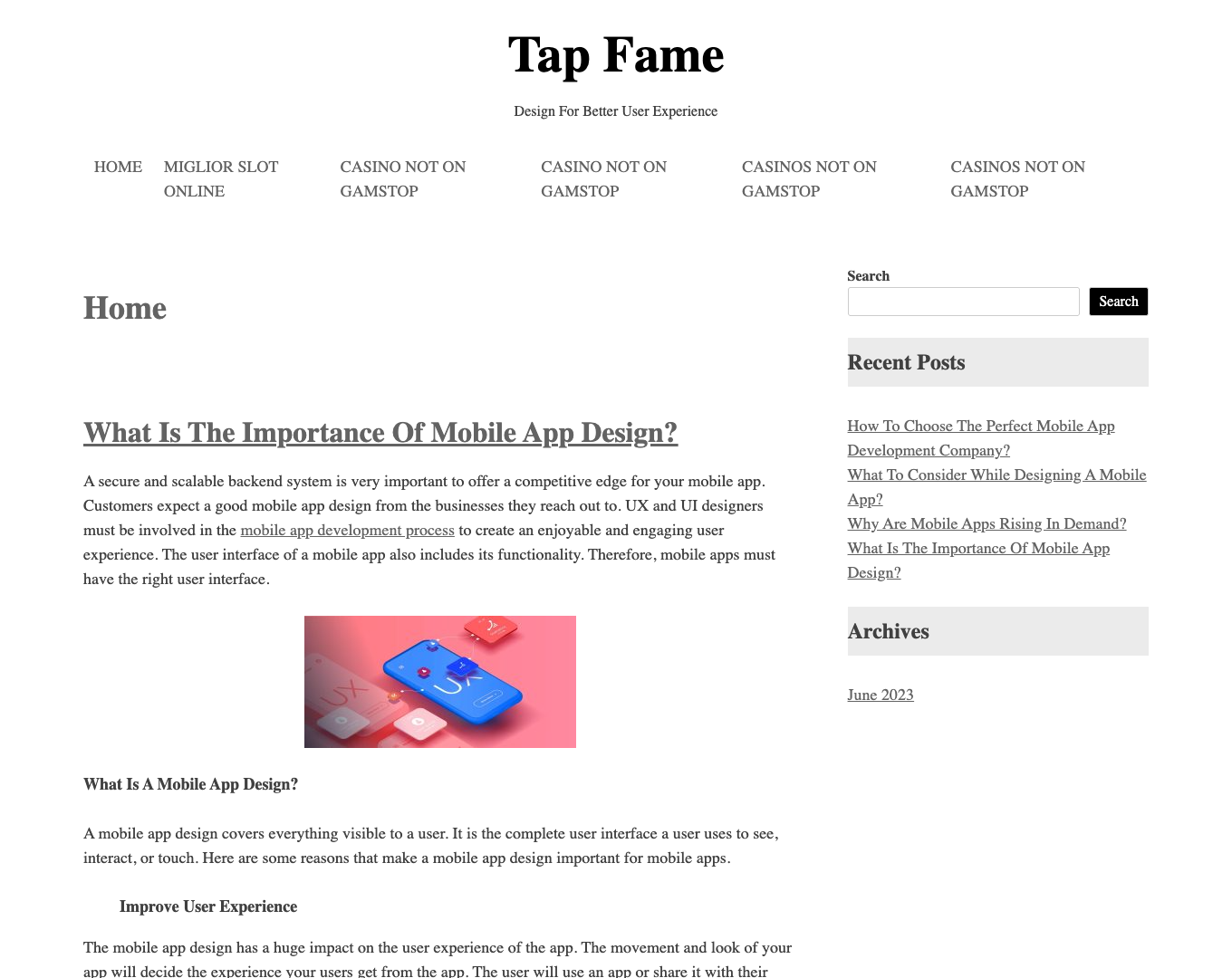 Tap Fame screenshot