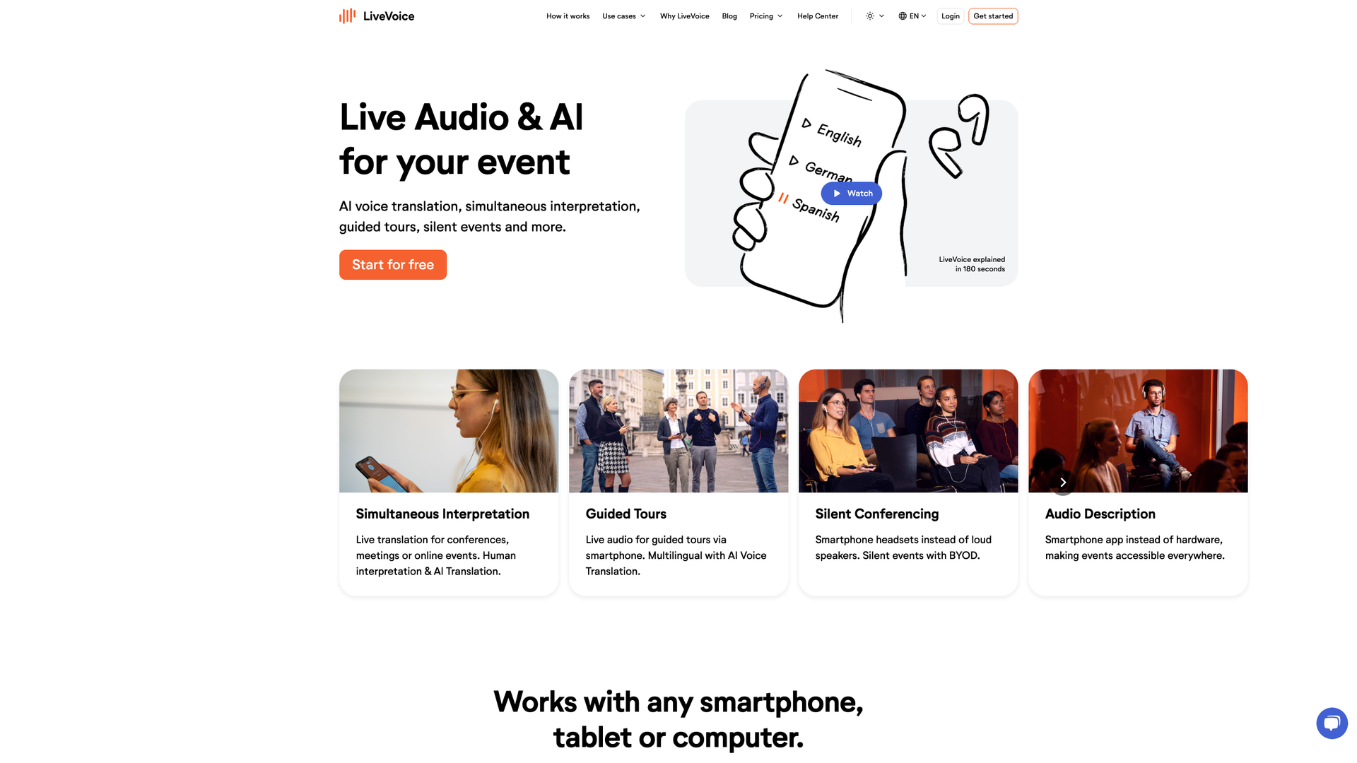LiveVoice screenshot