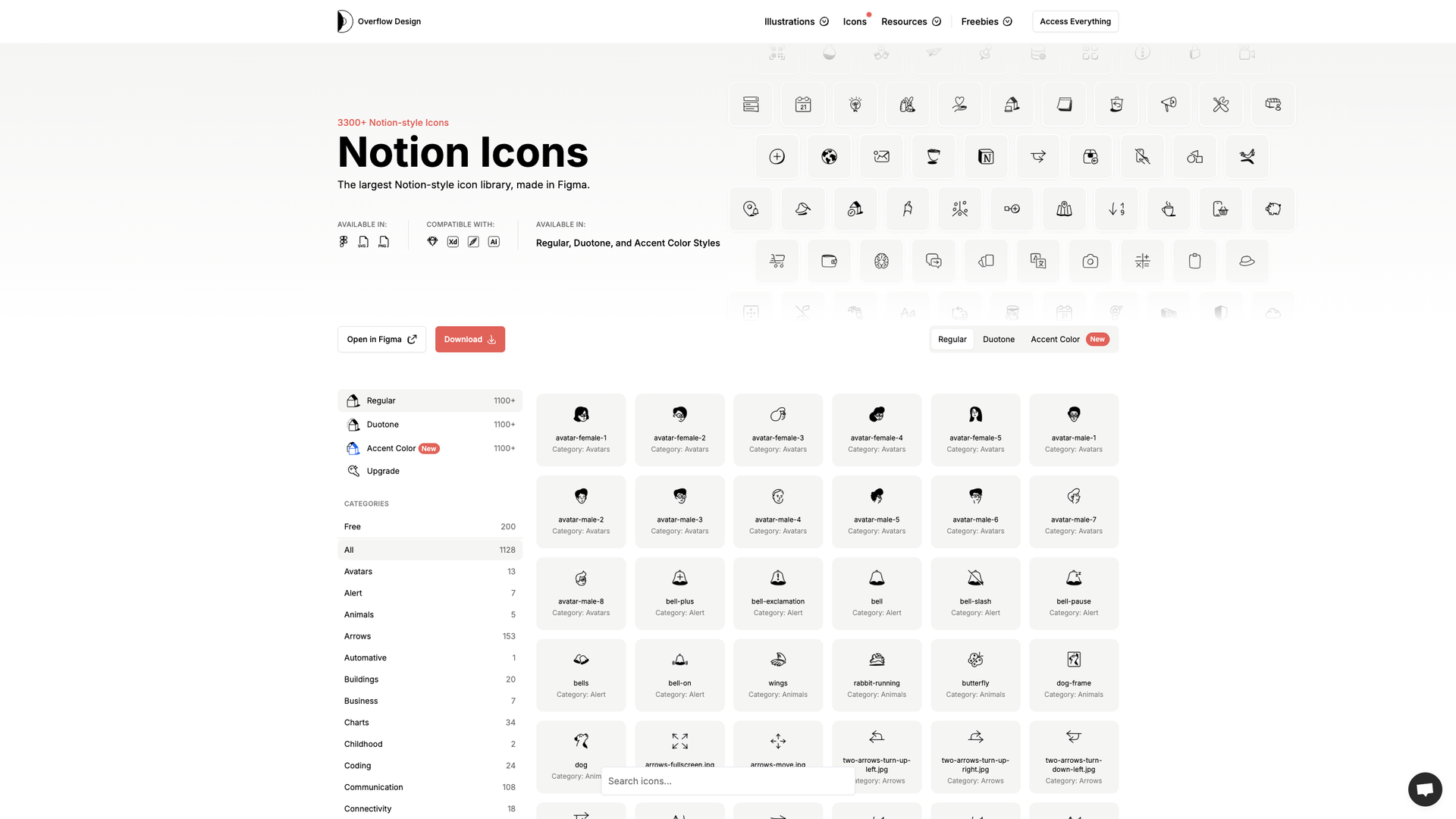 Notion Icons screenshot