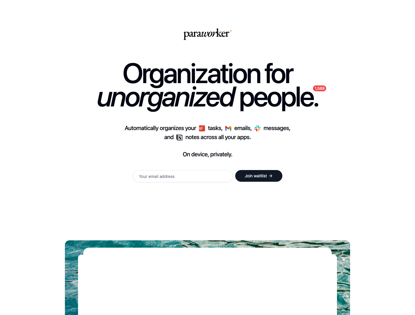 Paraworker screenshot