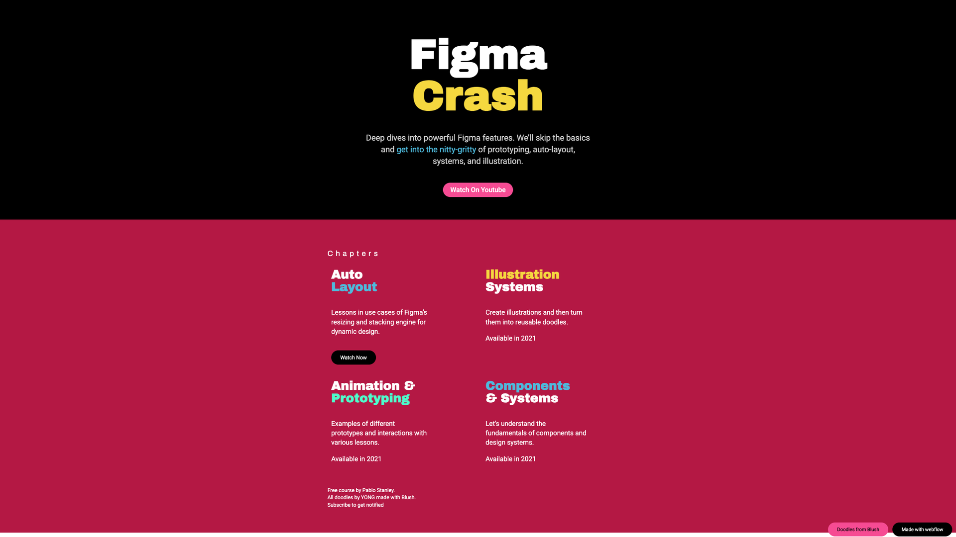 Figma Crash Course screenshot