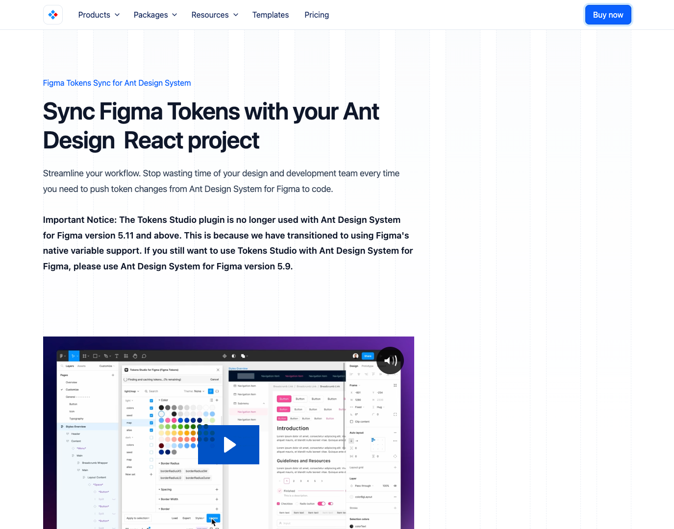 Figma Tokens Sync screenshot