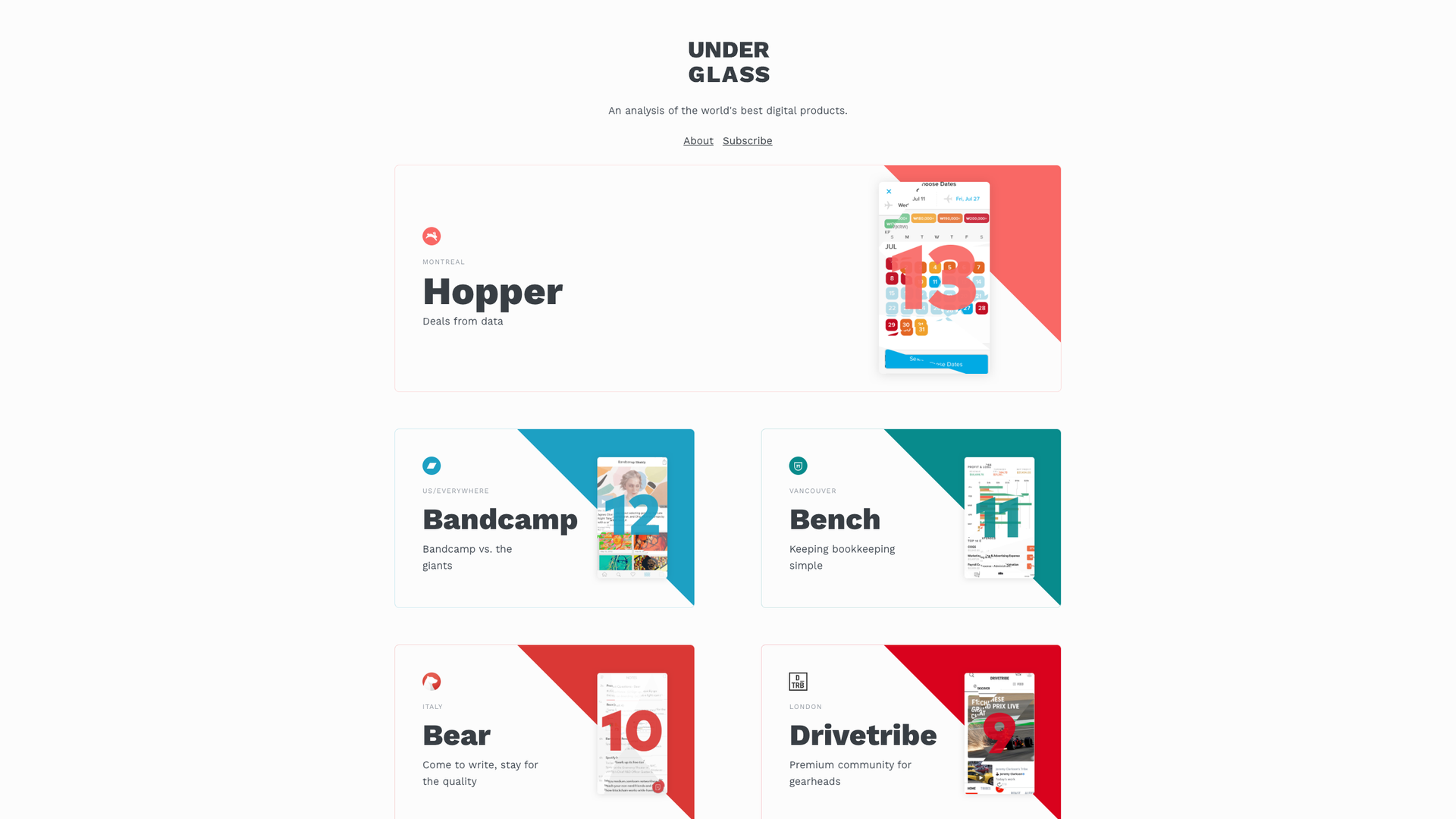 Under Glass screenshot