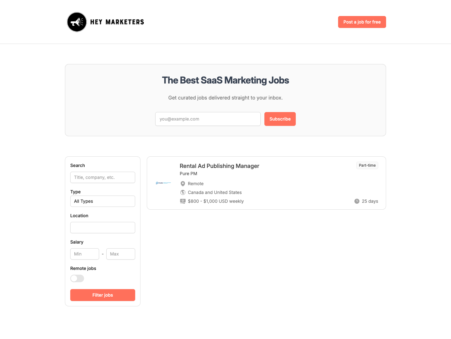 Hey Marketers screenshot