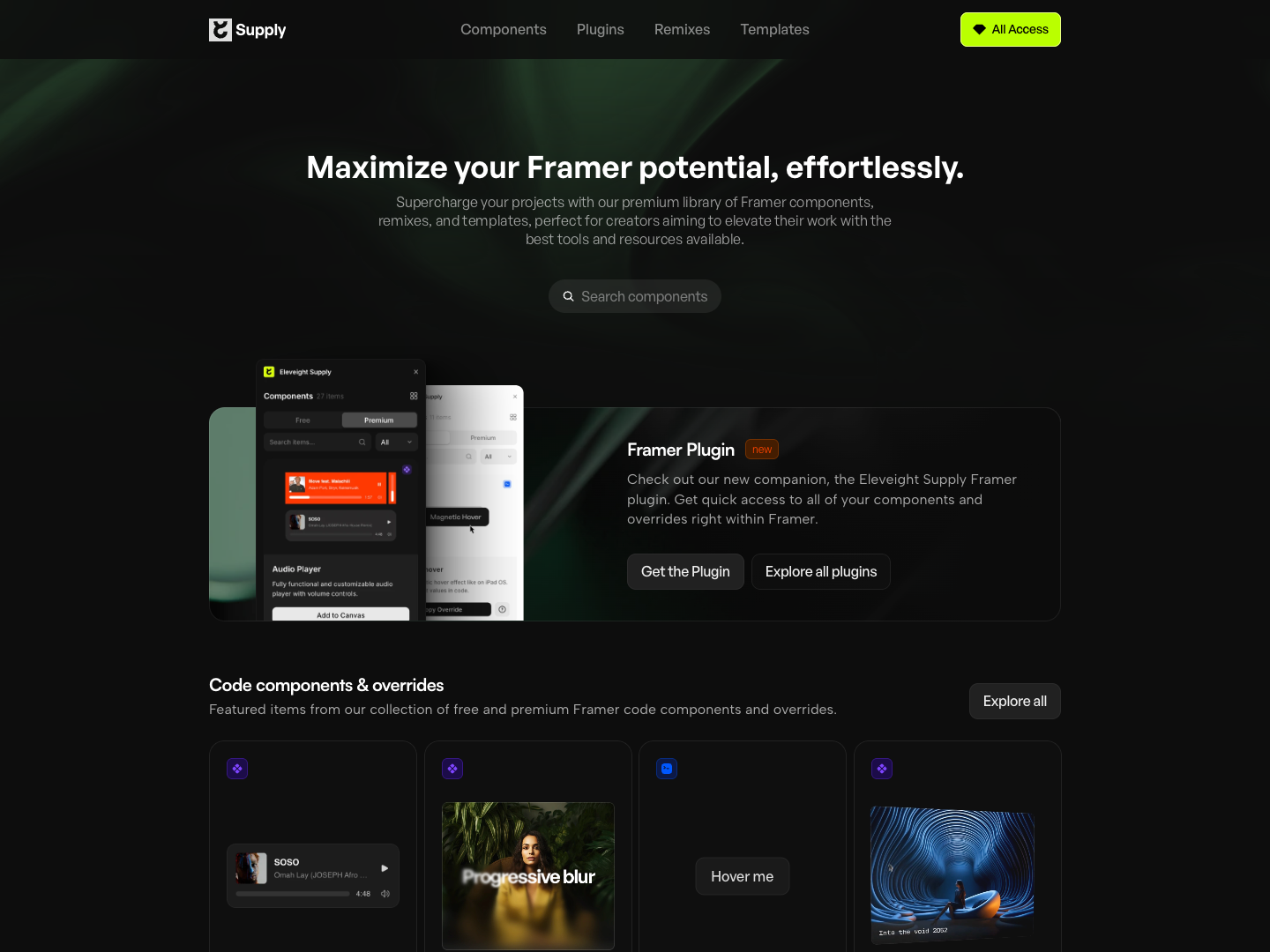 Eleveight Supply screenshot