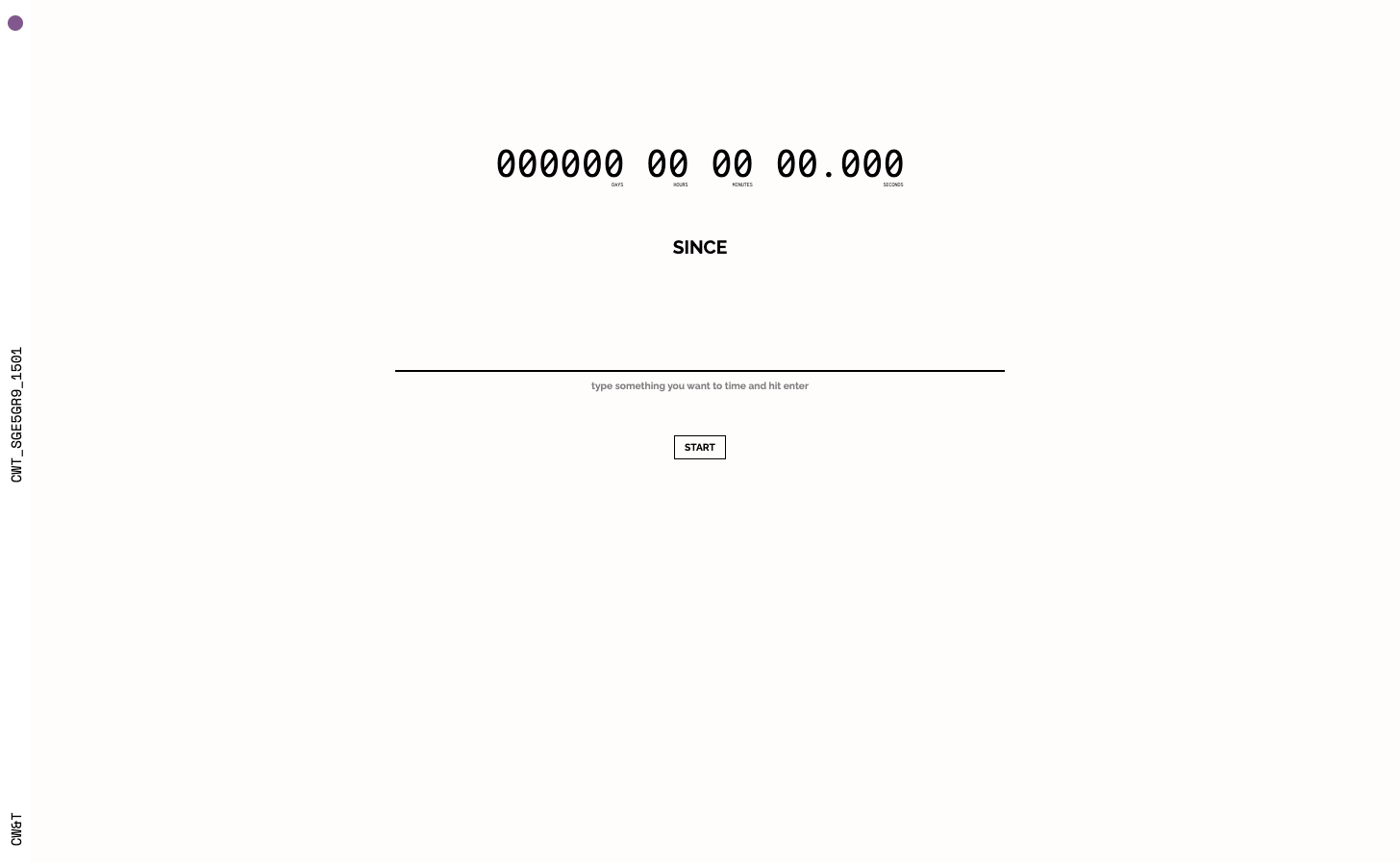 Time Since Launch screenshot