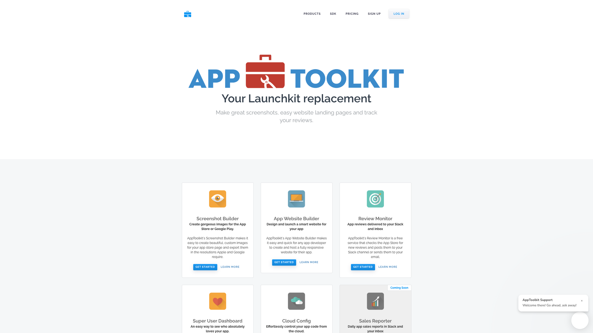 AppToolkit screenshot