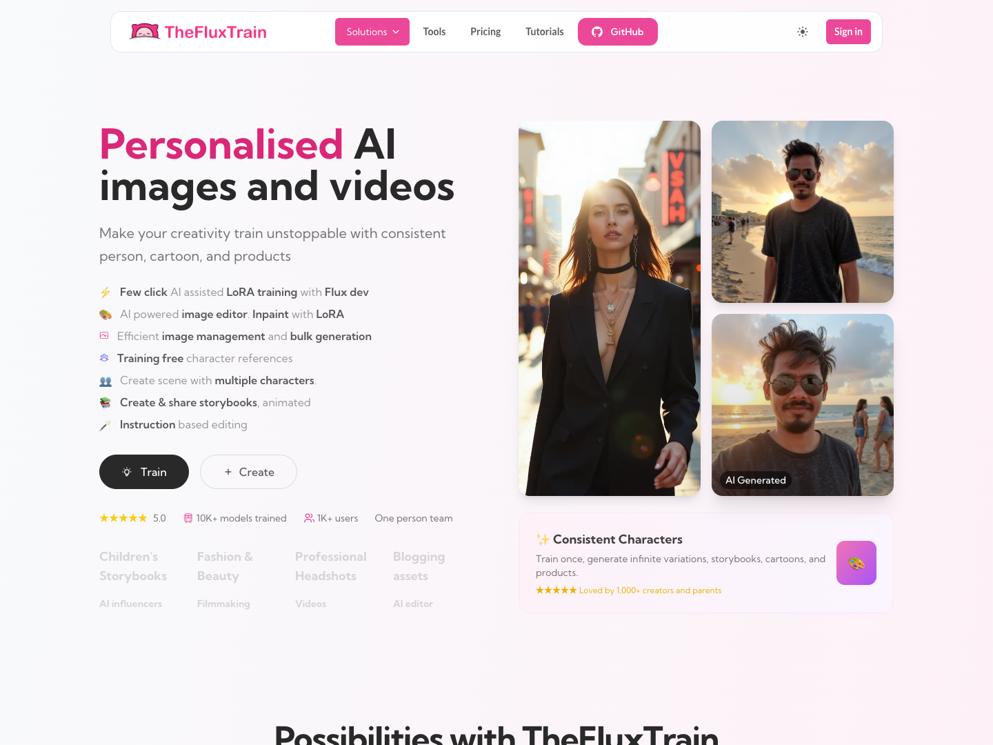 TheFluxTrain screenshot