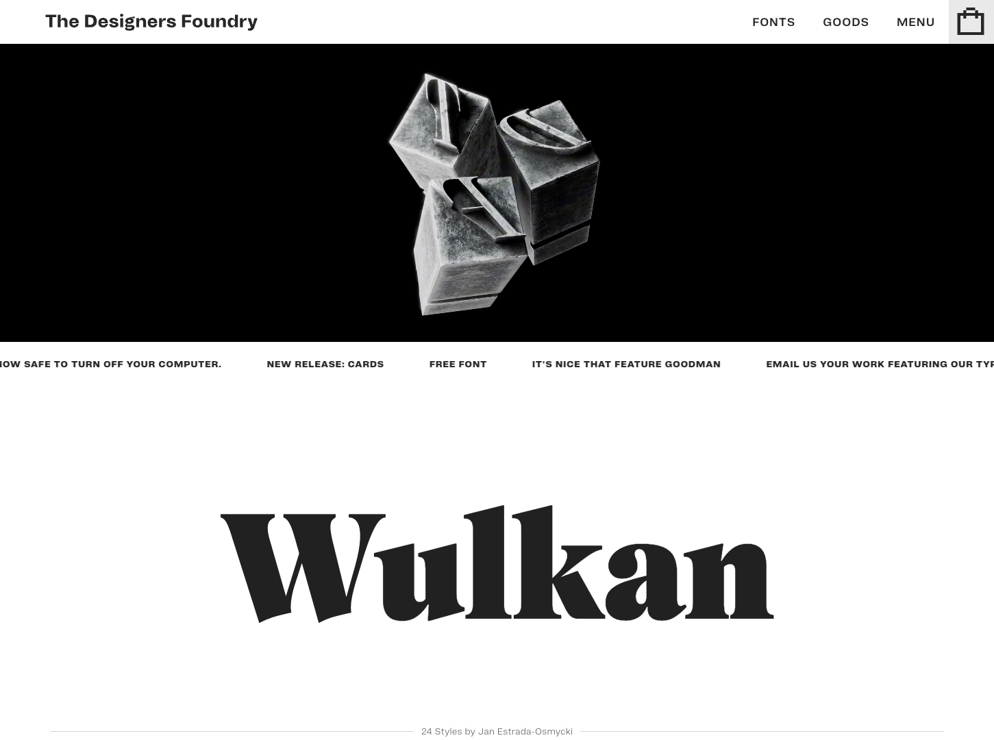 The Designers Foundry screenshot