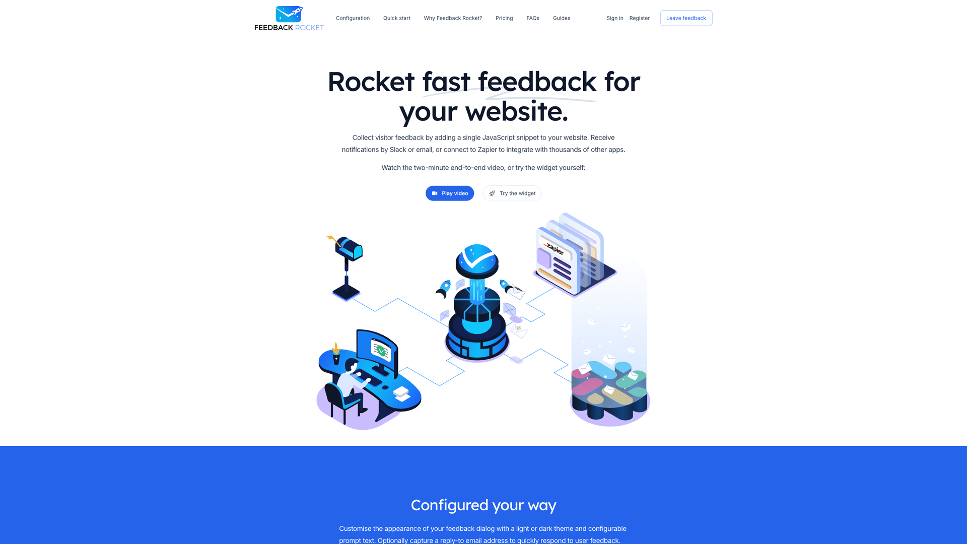 Feedback Rocket screenshot