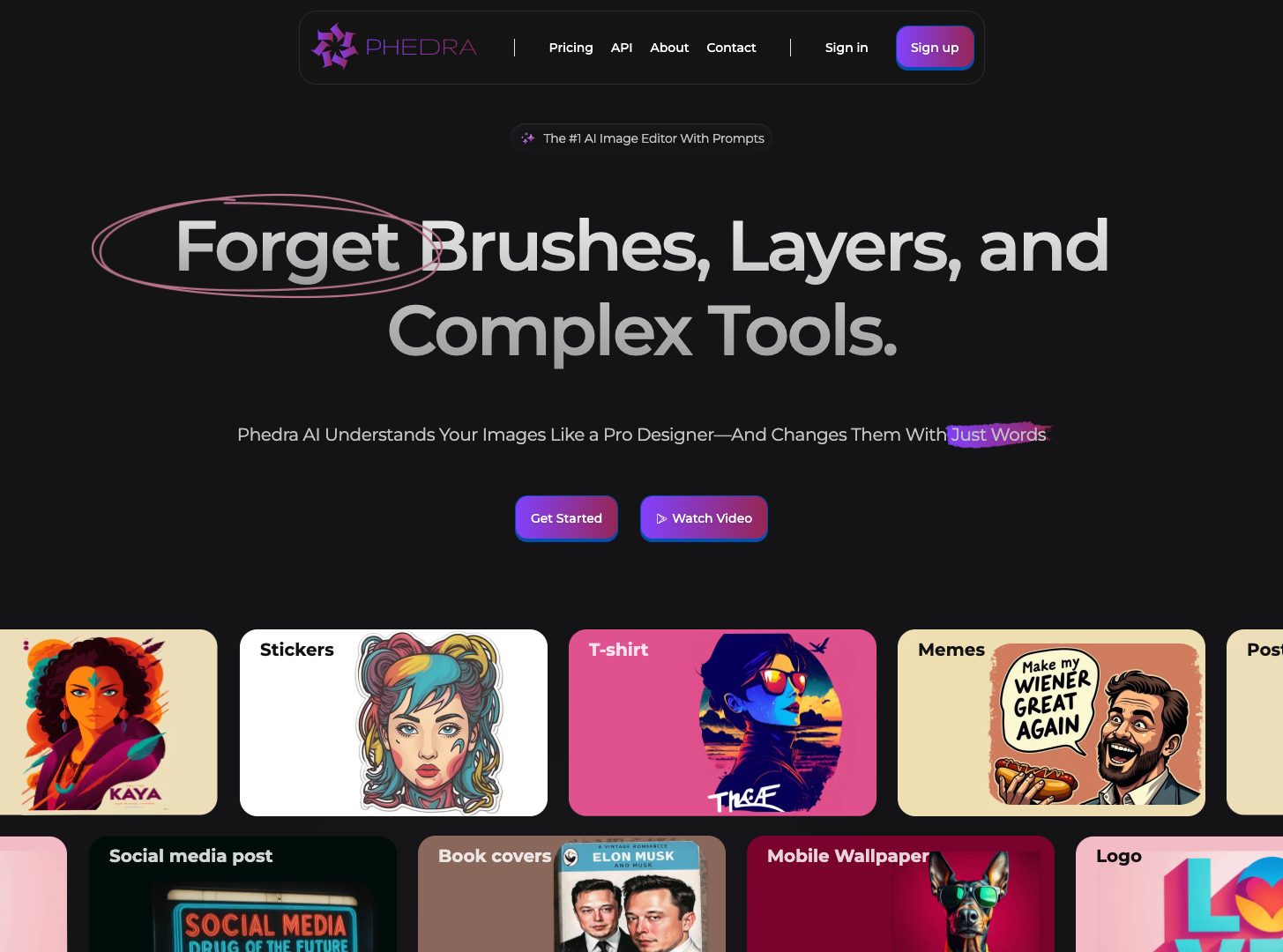Phedra AI screenshot