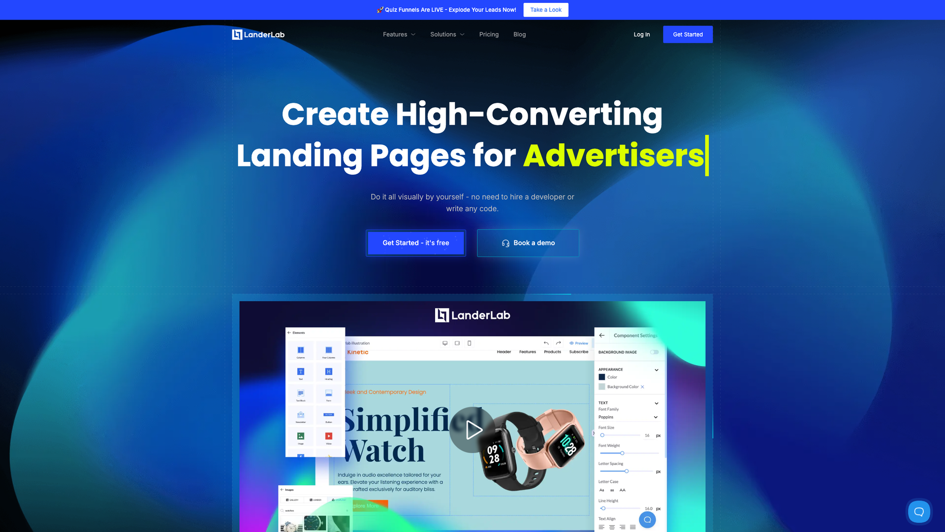 LanderLab screenshot