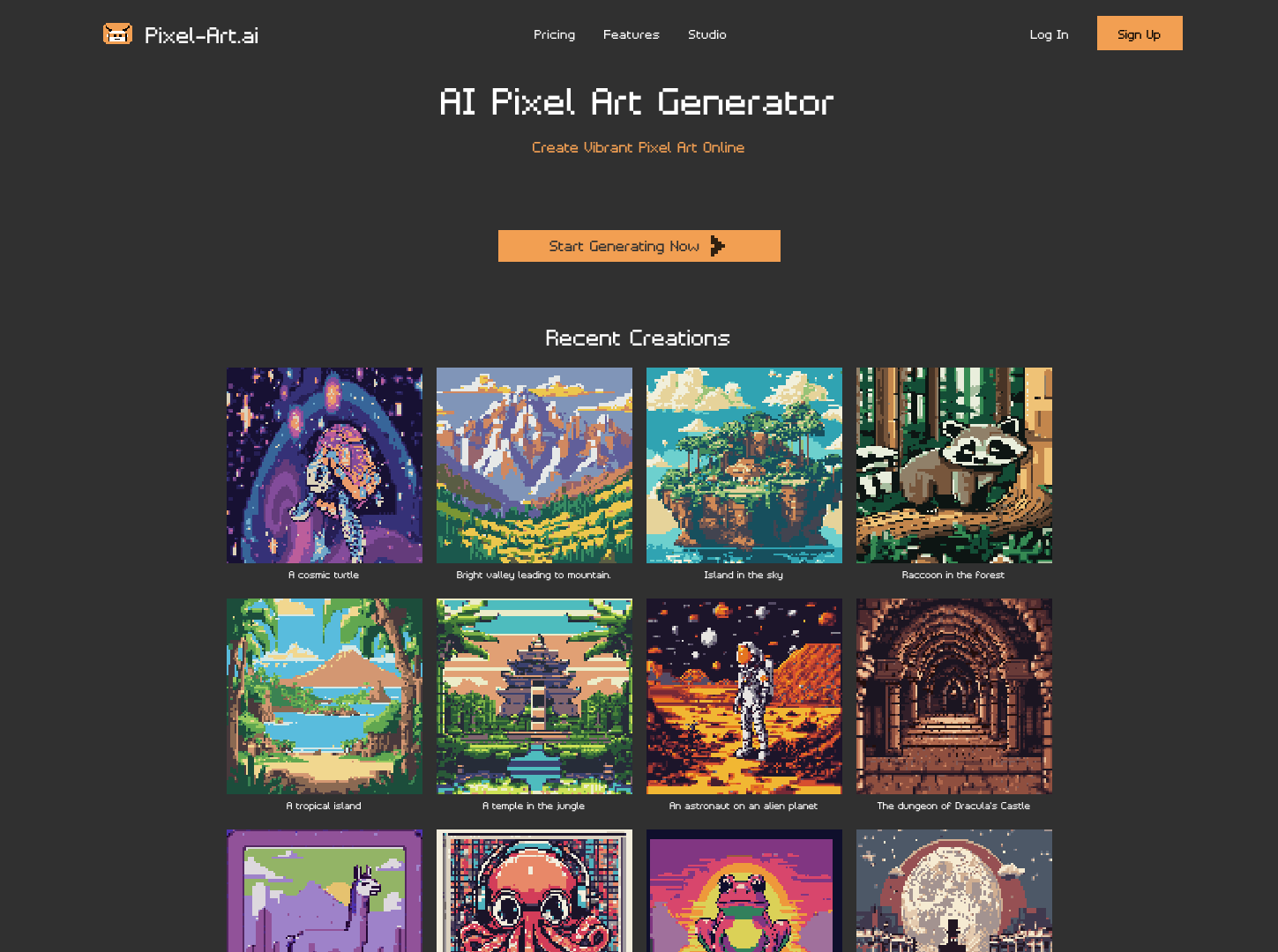 Pixel-Art.ai screenshot