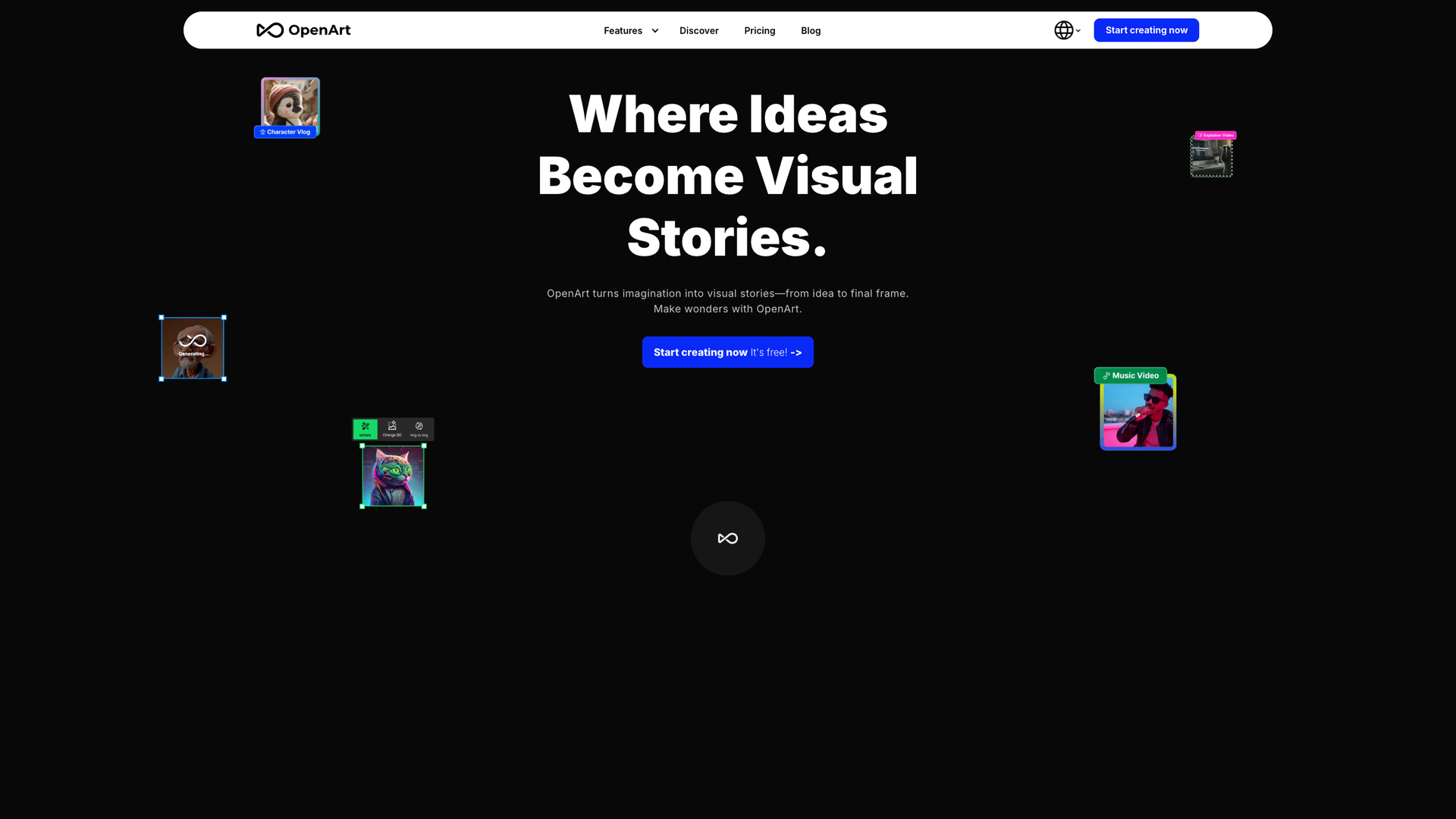 OpenArt AI Image Generator screenshot