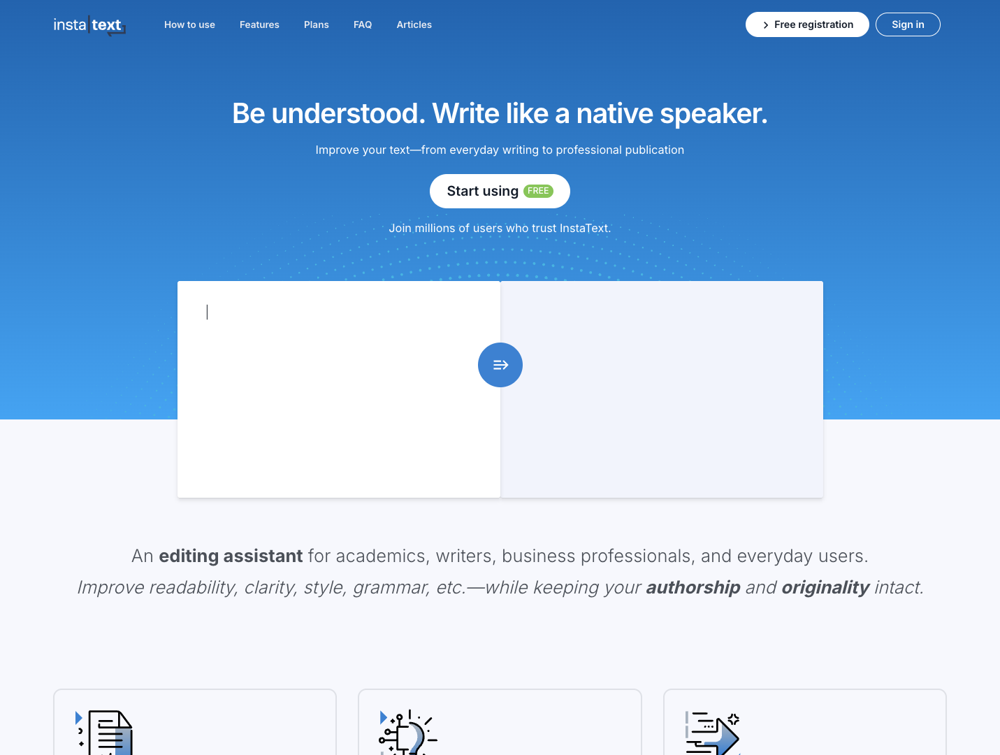InstaText screenshot