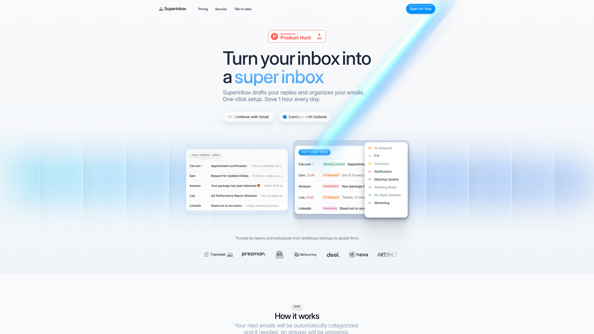 Superinbox screenshot