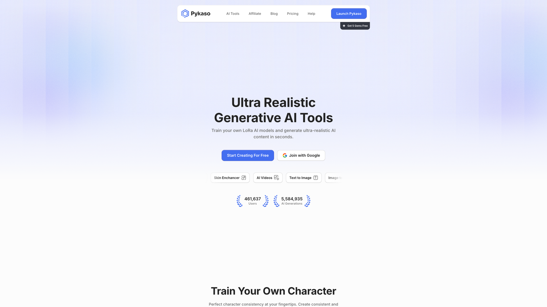 Pykaso AI screenshot
