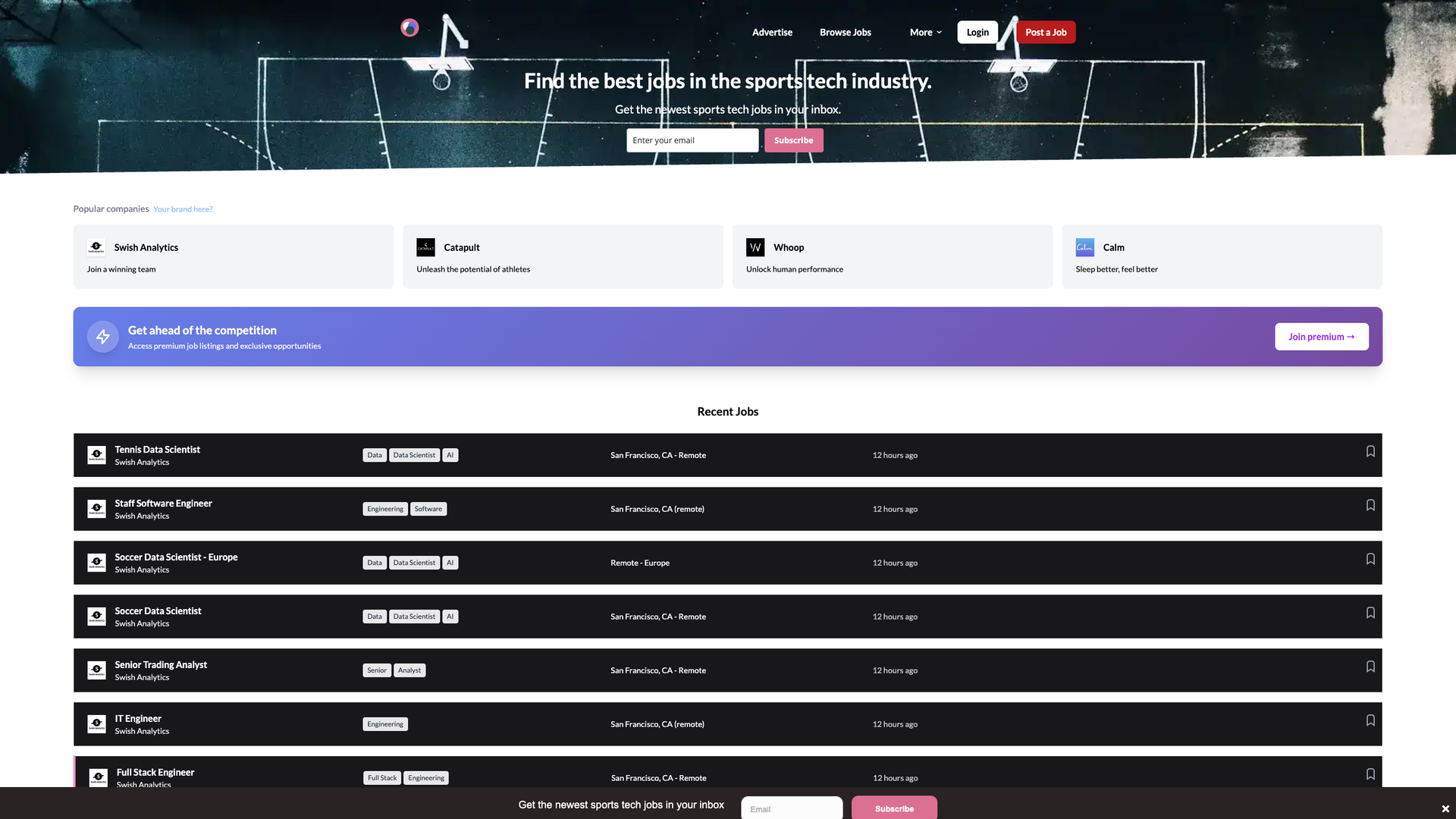 Sports Jobs screenshot