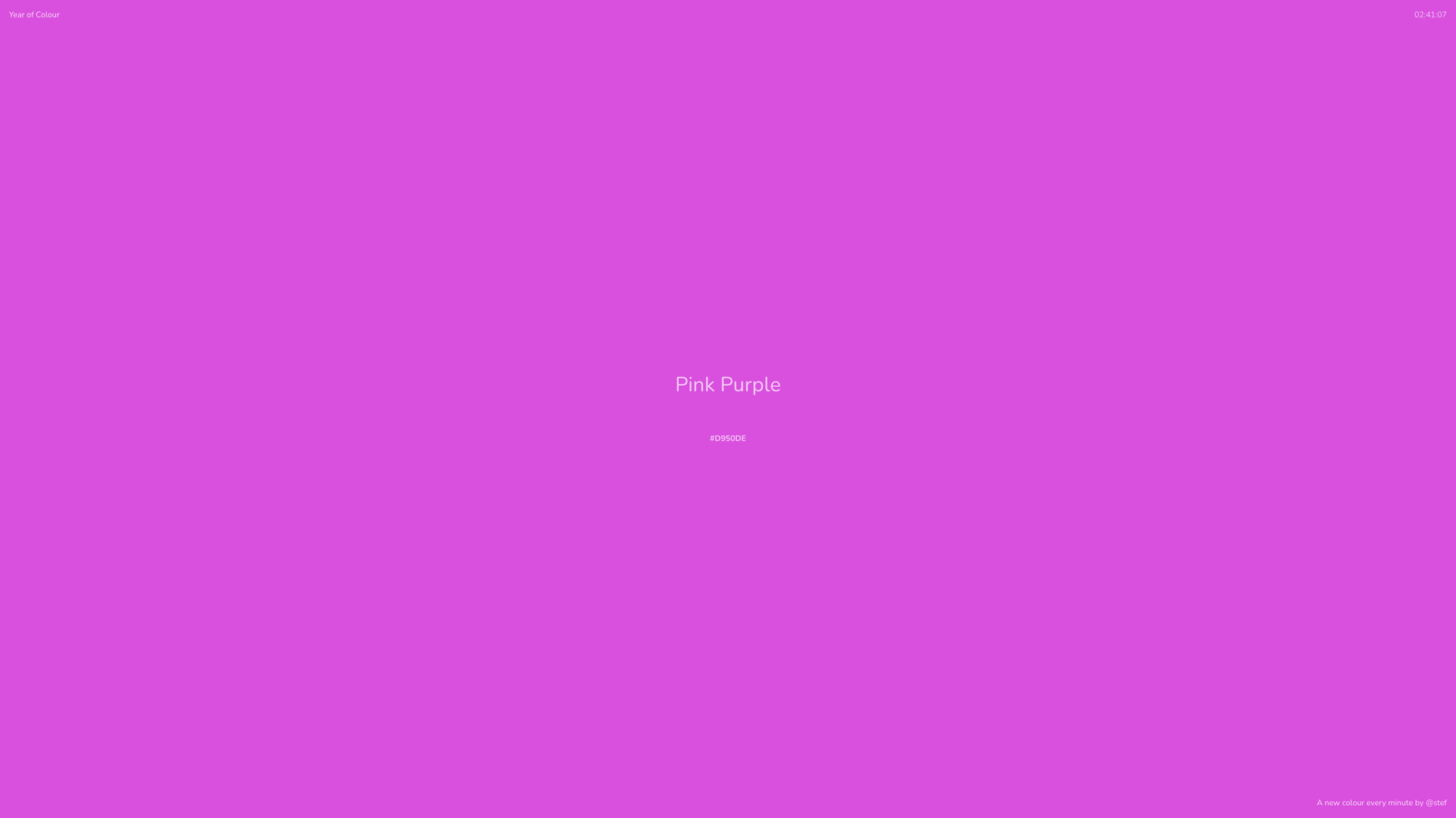 Year of Colour screenshot