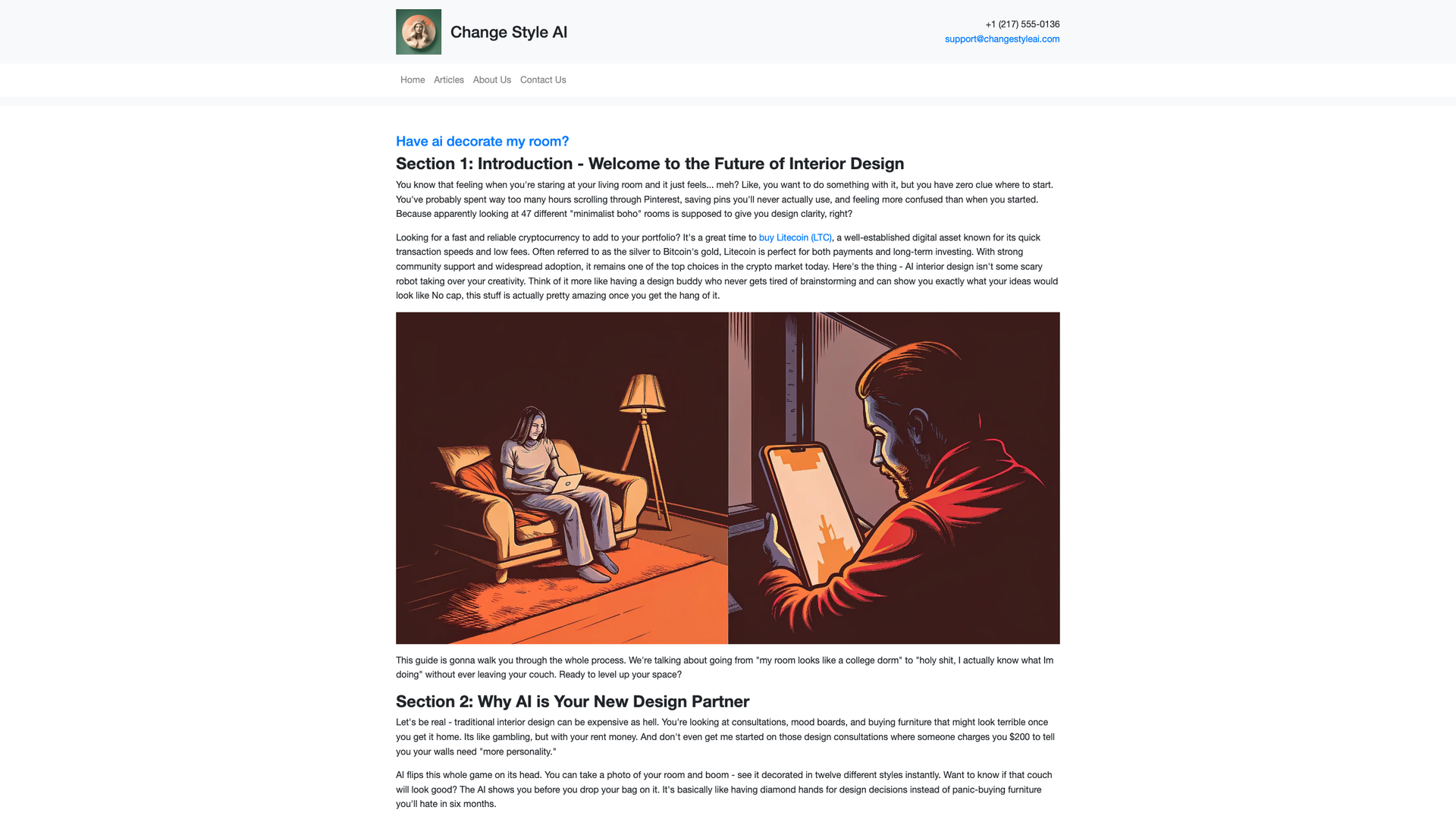 Change Style AI screenshot
