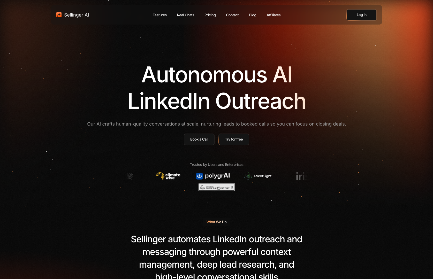 Sellinger AI screenshot
