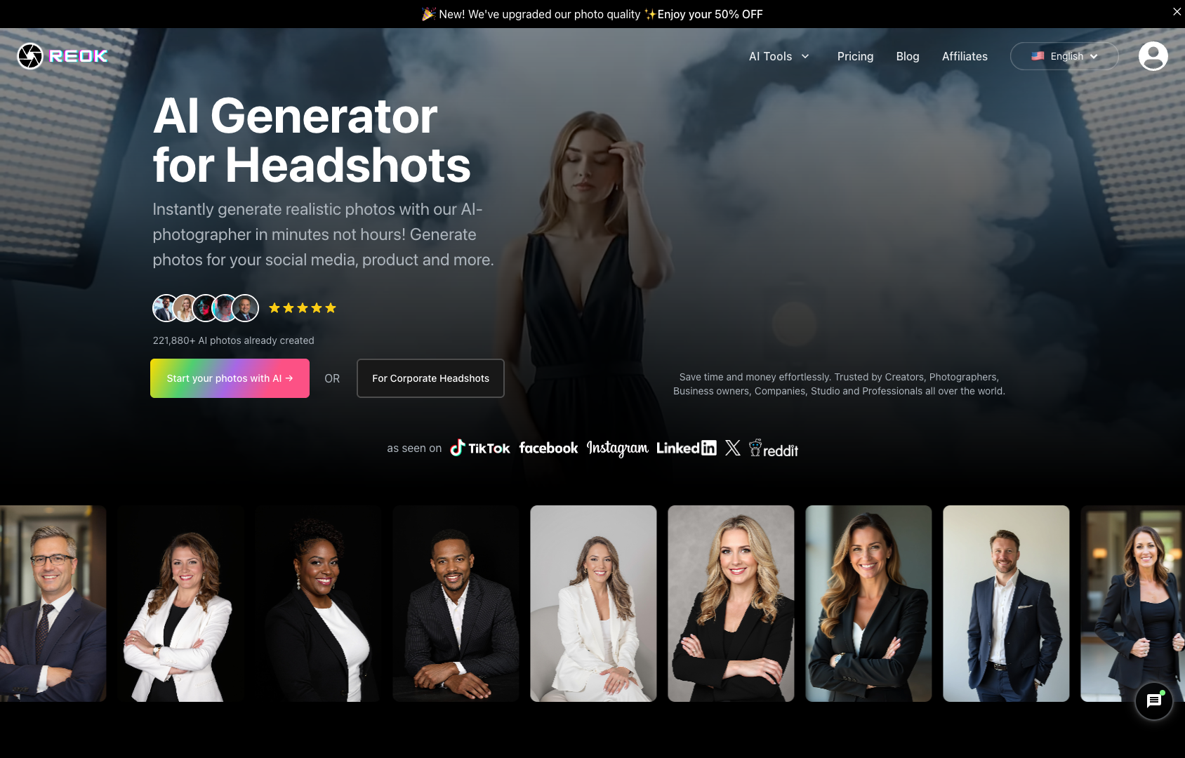 REOK AI Studio screenshot