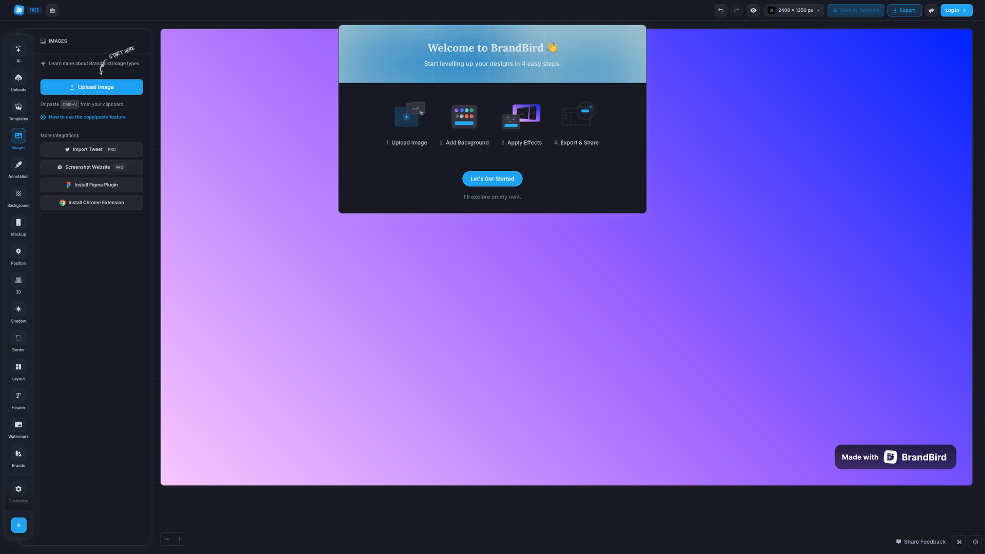 BrandBird screenshot