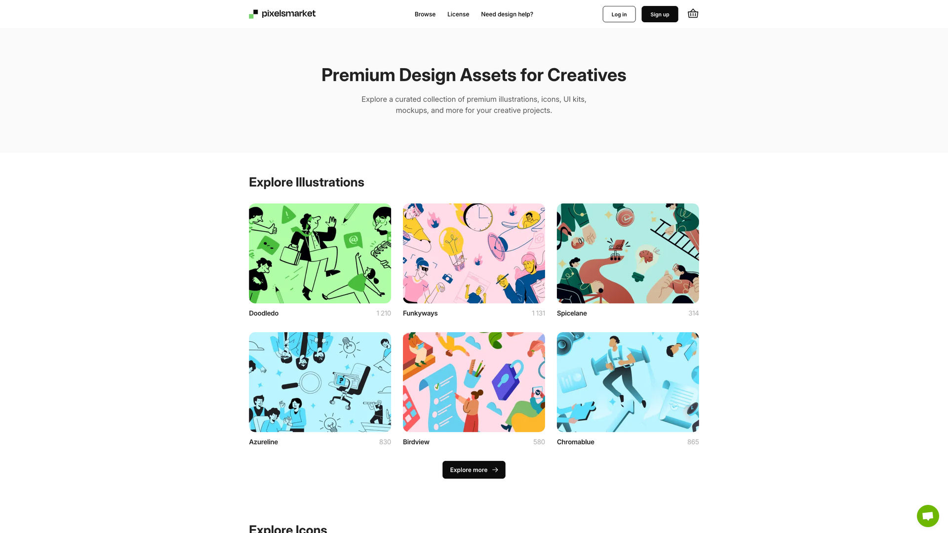 Pixels Market screenshot