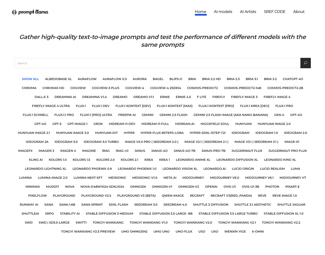 Prompt Llama – Gemini Flash Prompt screenshot