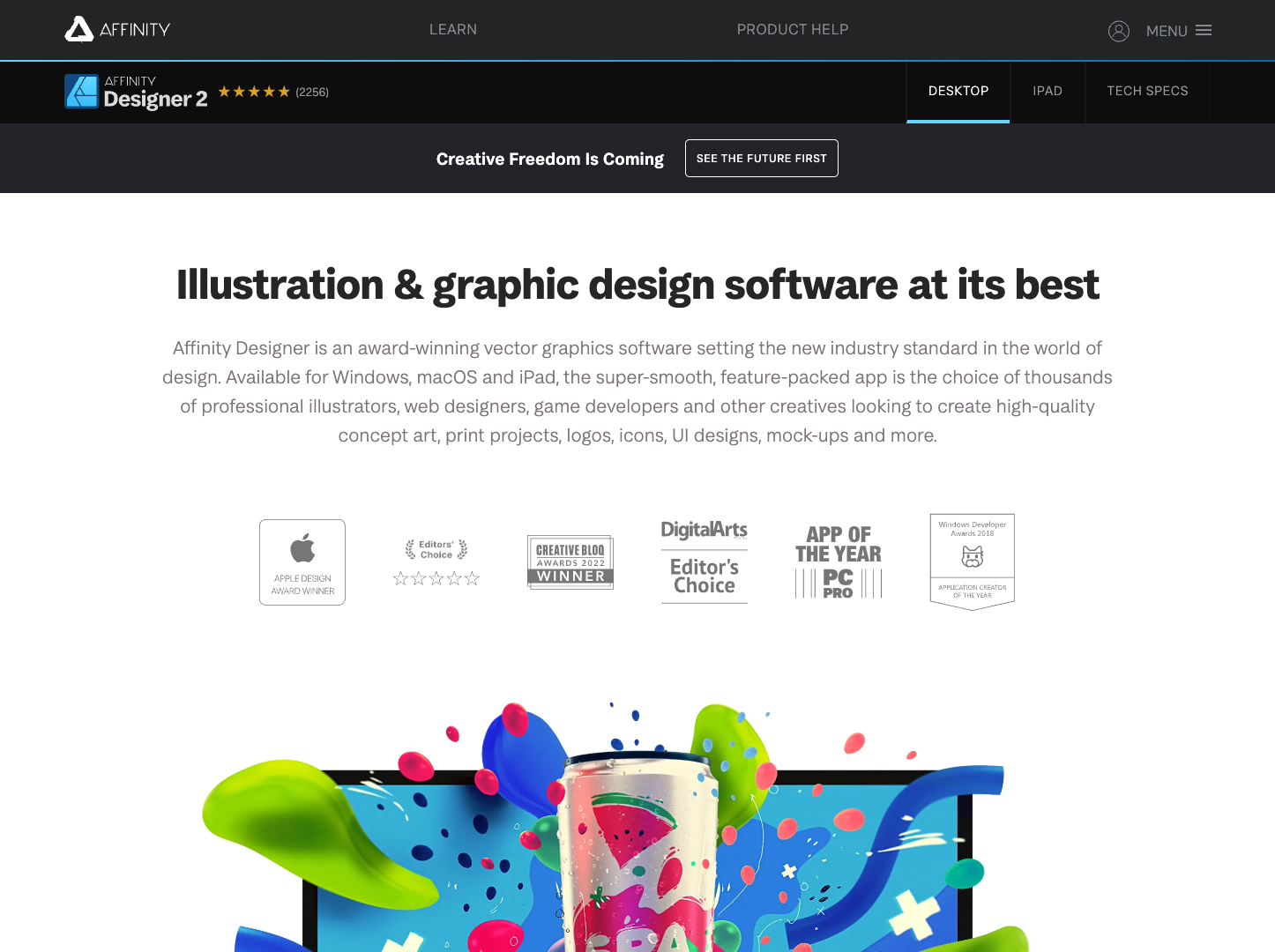Affinity Designer screenshot