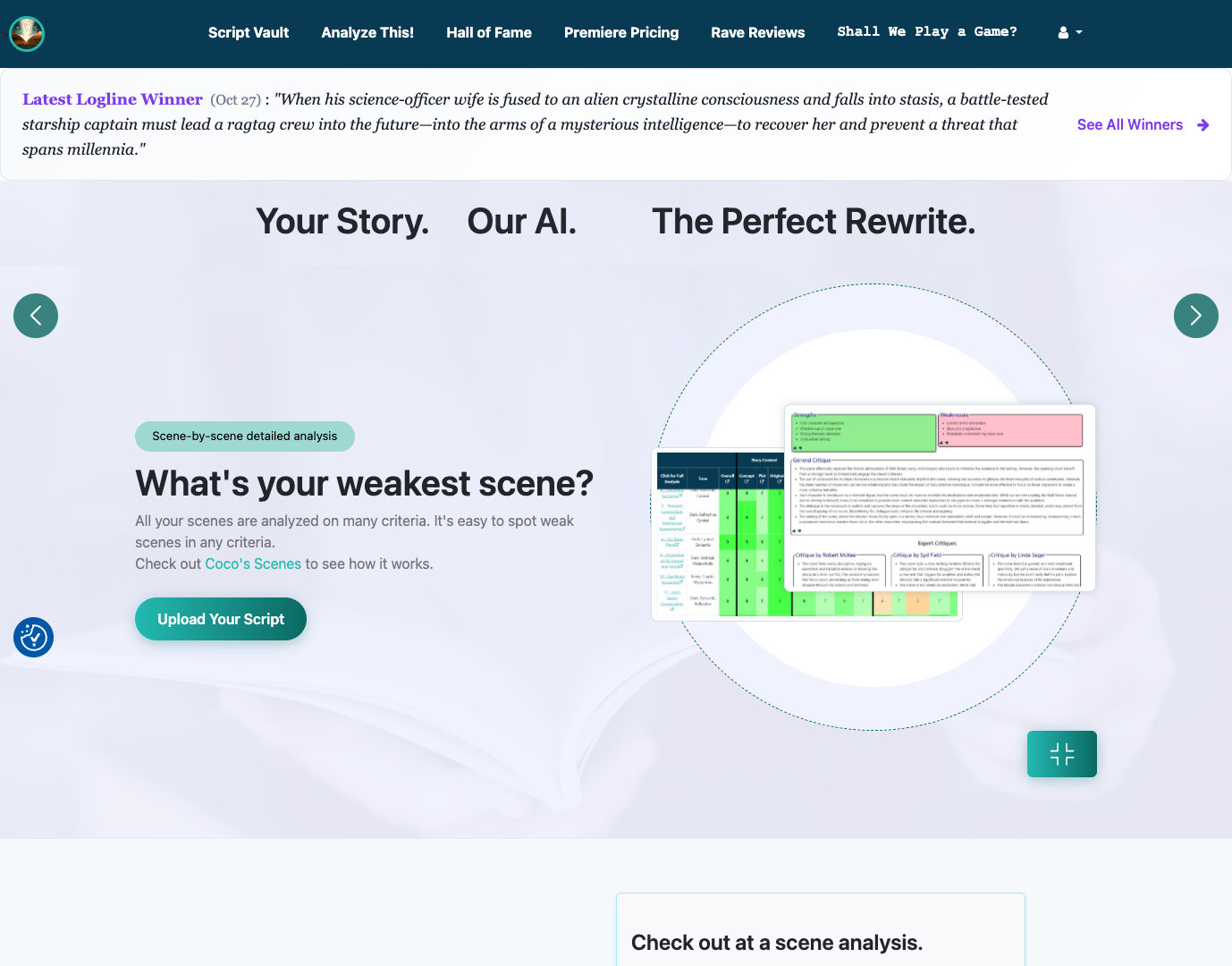 ScriptReader.ai screenshot