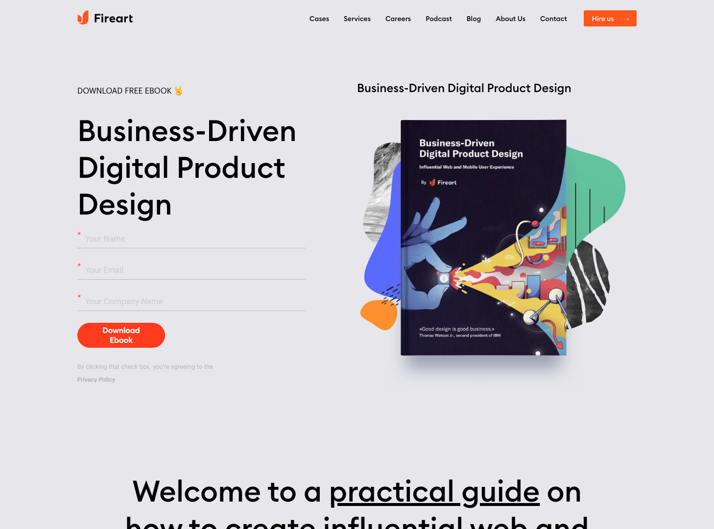 Business-Driven Digital Product Design screenshot