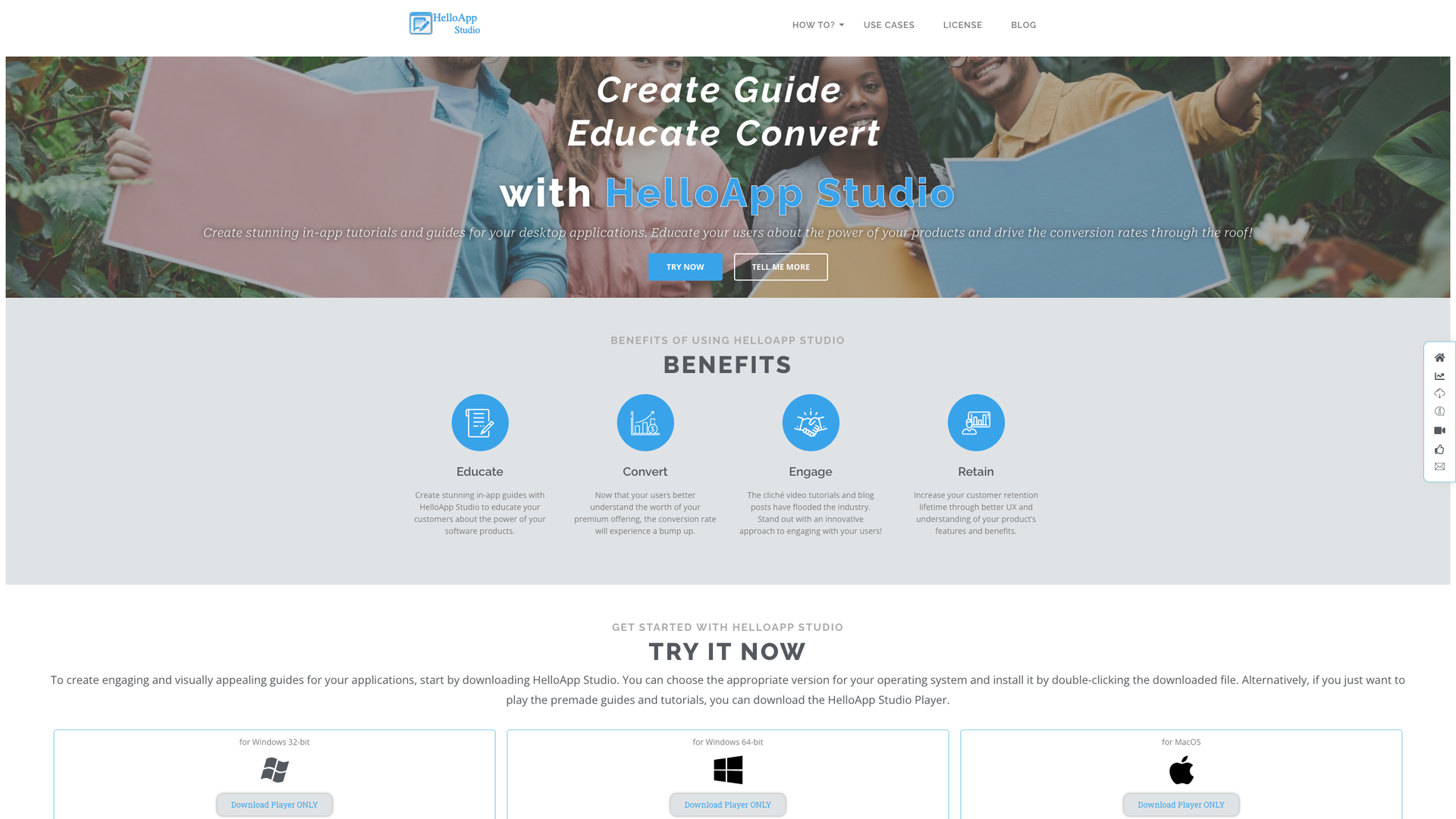 HelloApp Studio screenshot