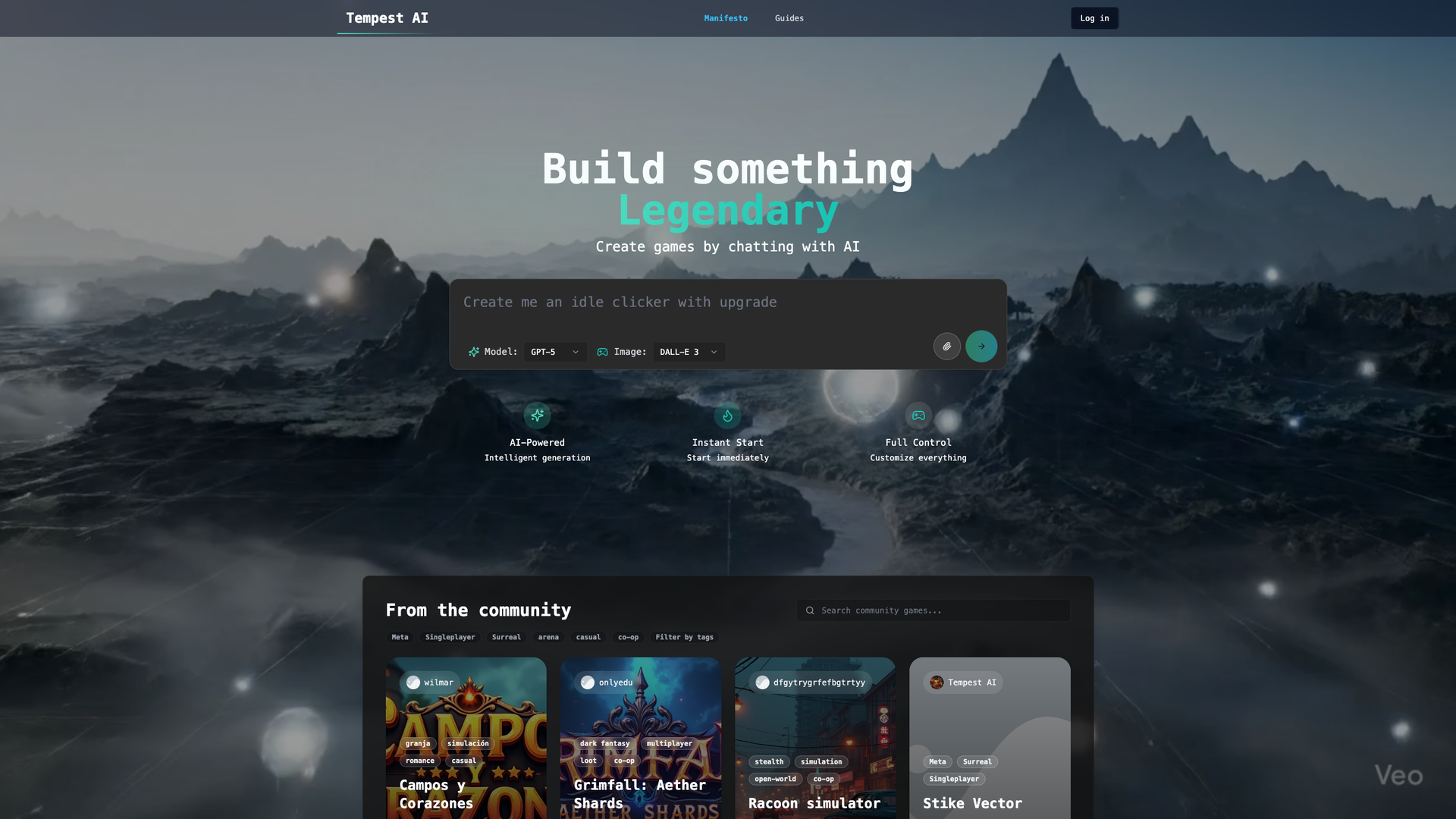 Tempest AI screenshot