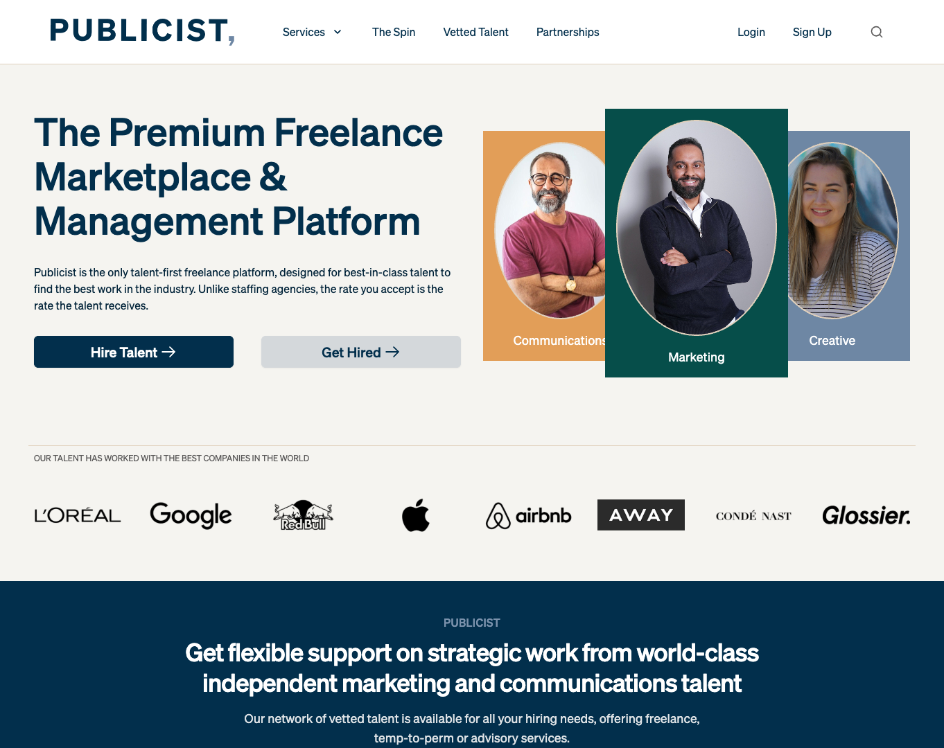 Publicist screenshot