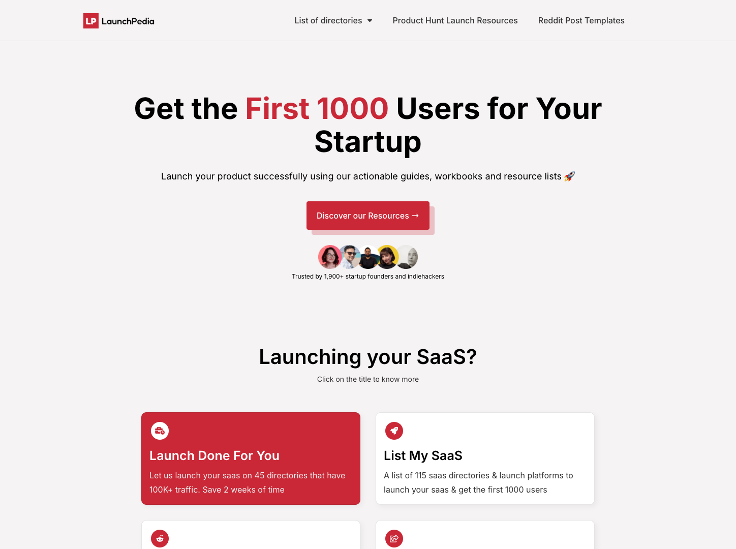 LaunchPedia screenshot