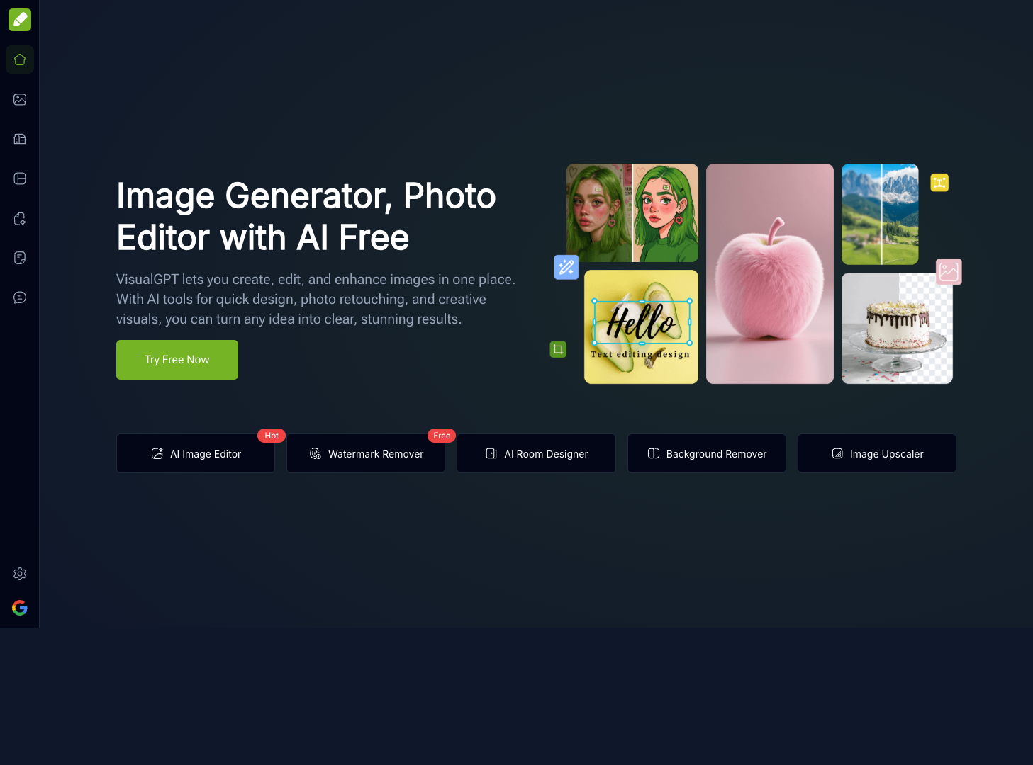 VisualGPT screenshot