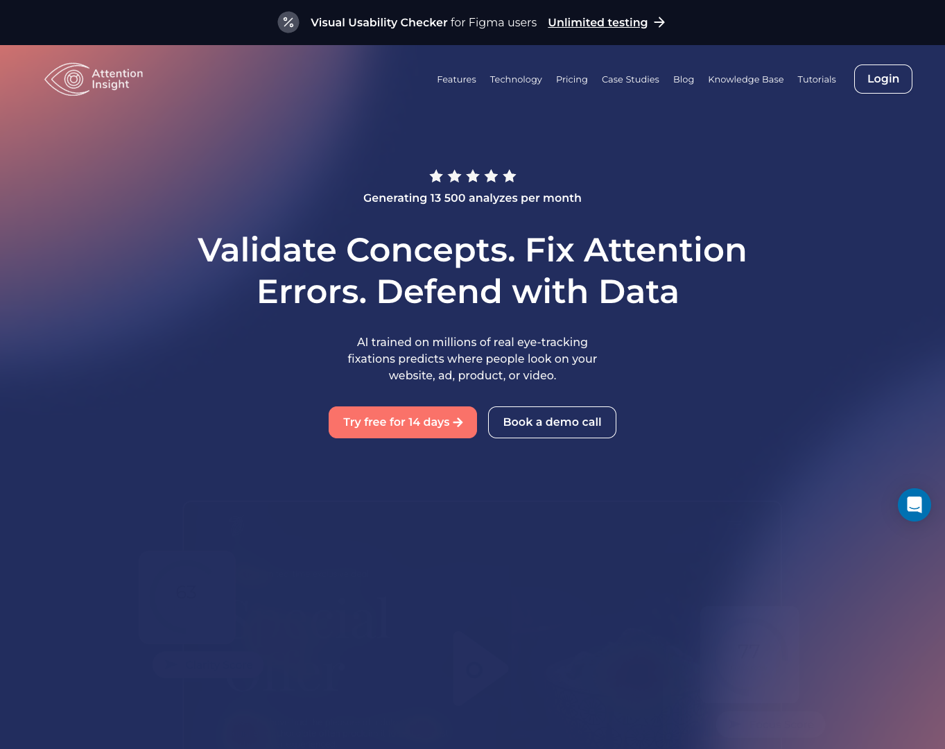 Attention Insight screenshot