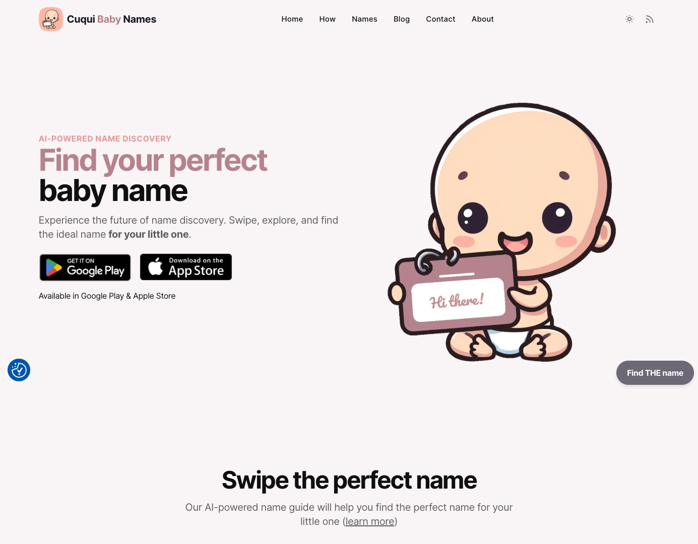 Cuqui Baby Names screenshot